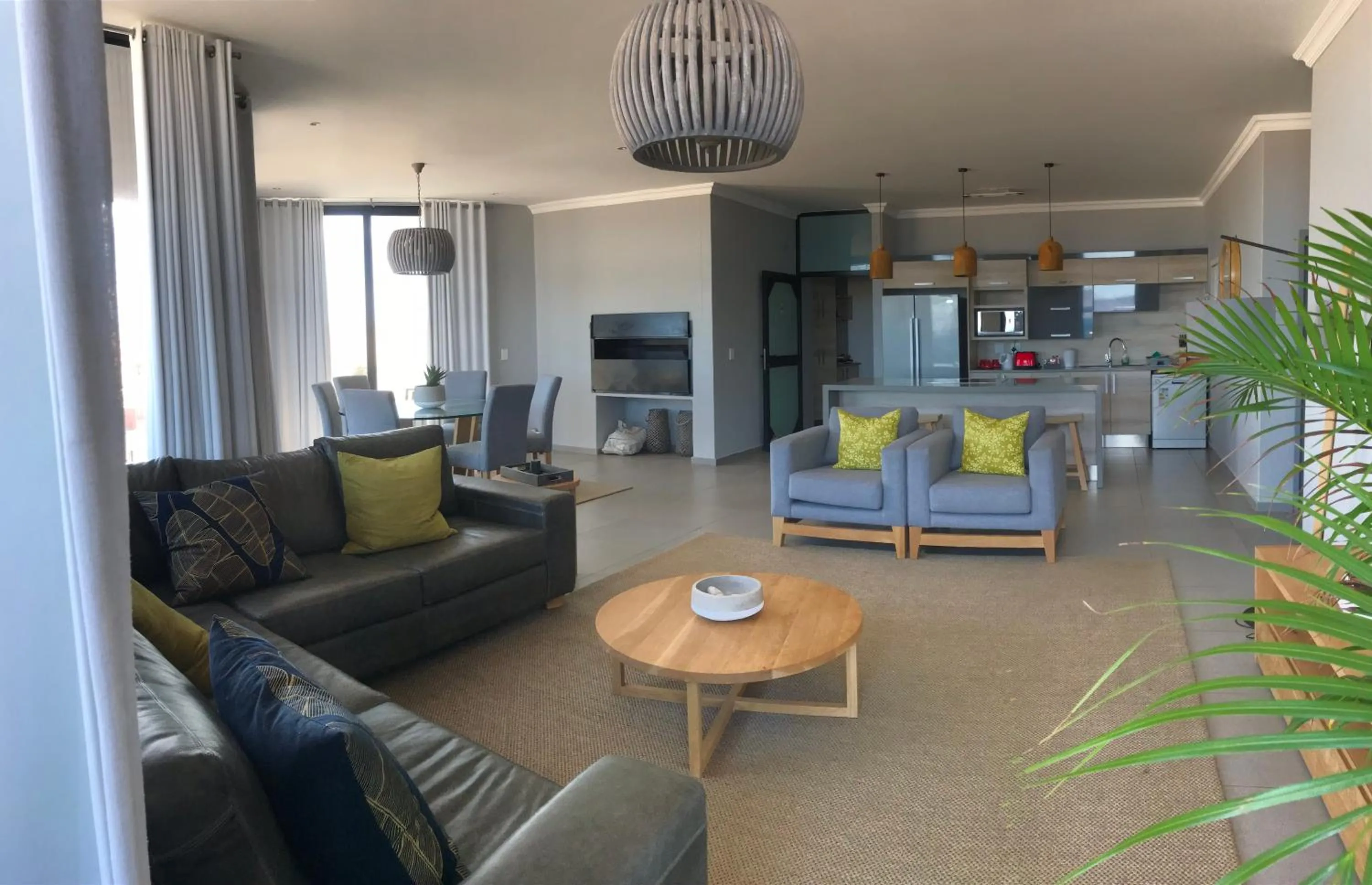 Seating area in Bay View Resort Hotel Namibia