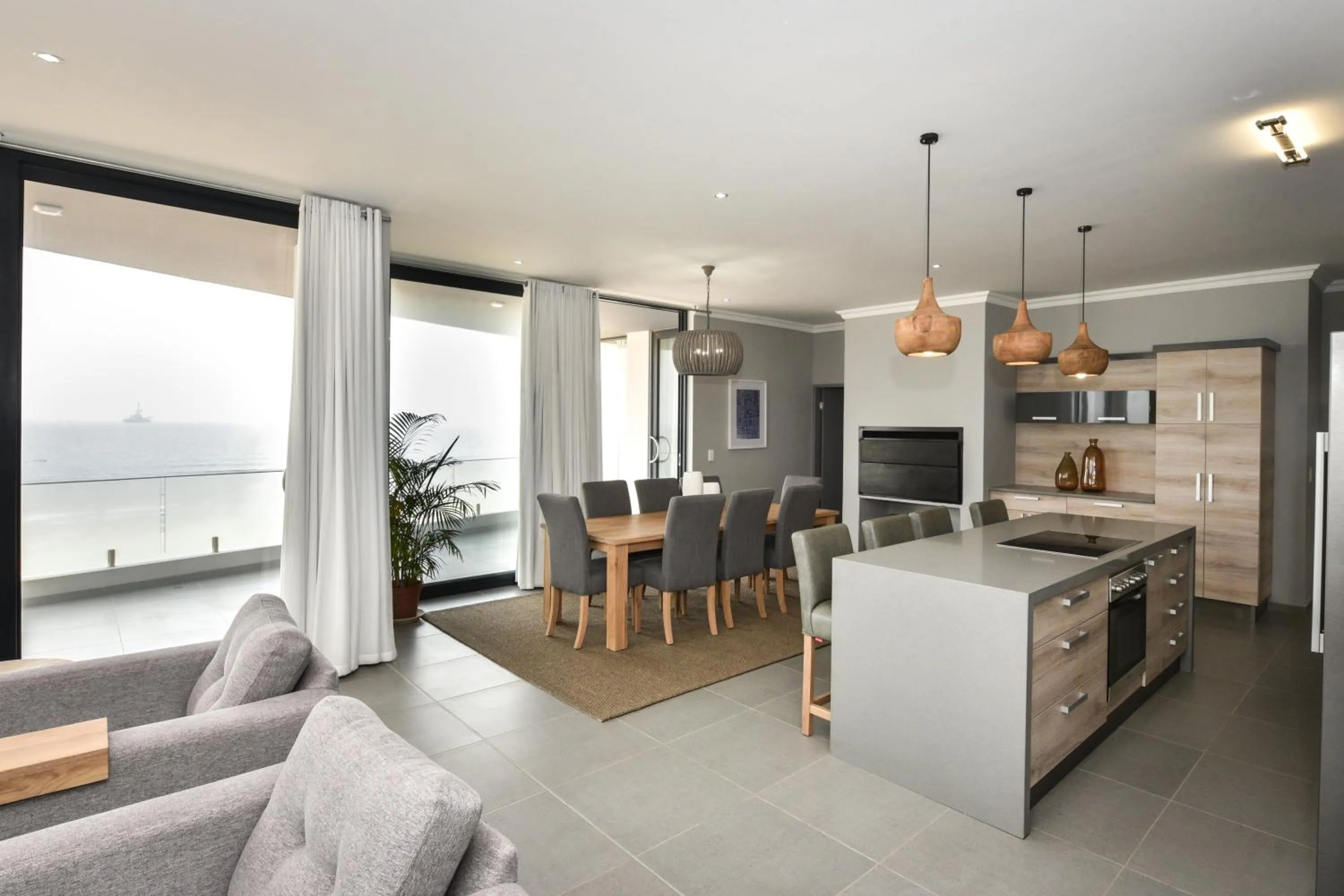 Seating area in Bay View Resort Hotel Namibia