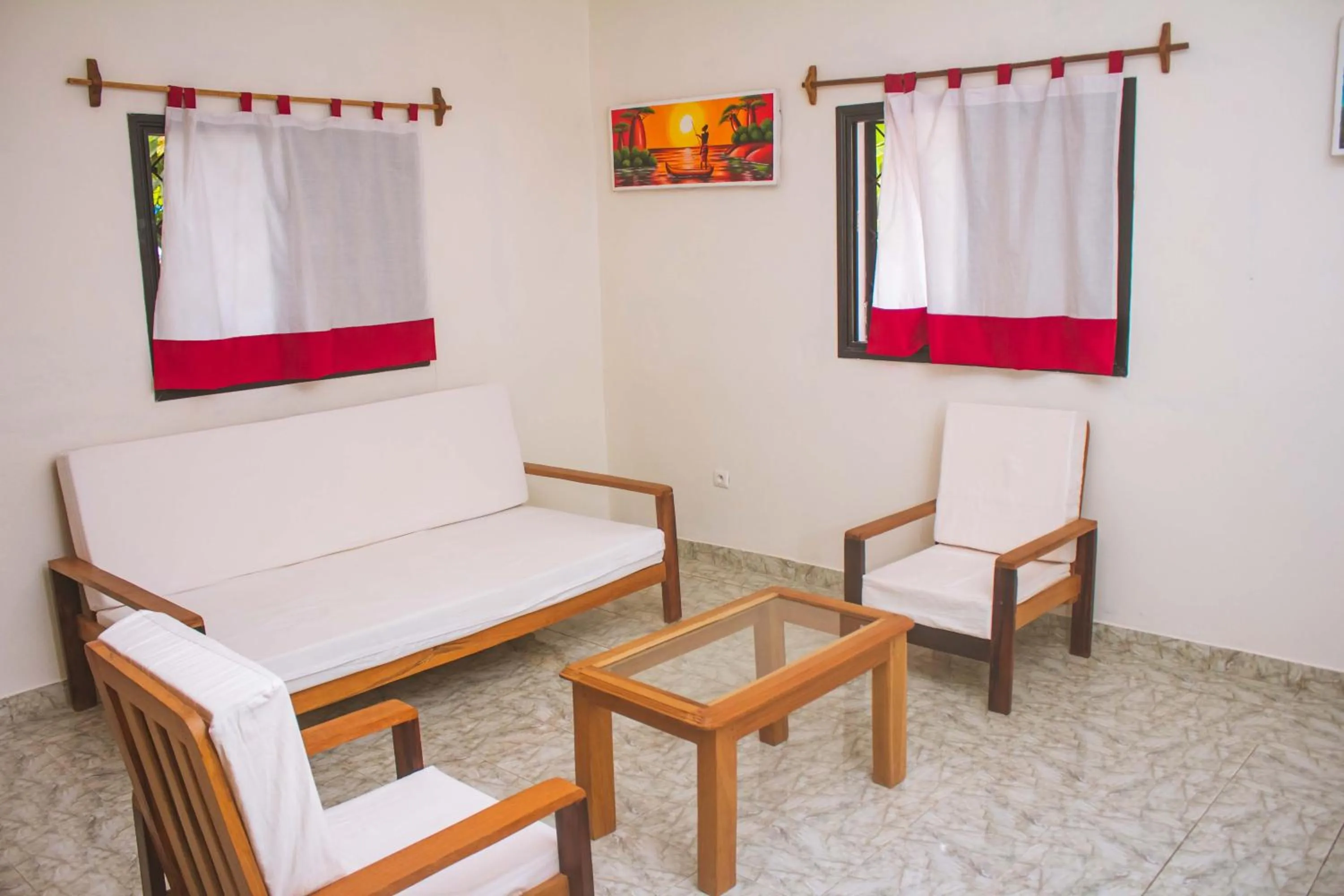 Bed in Coucher de Soleil