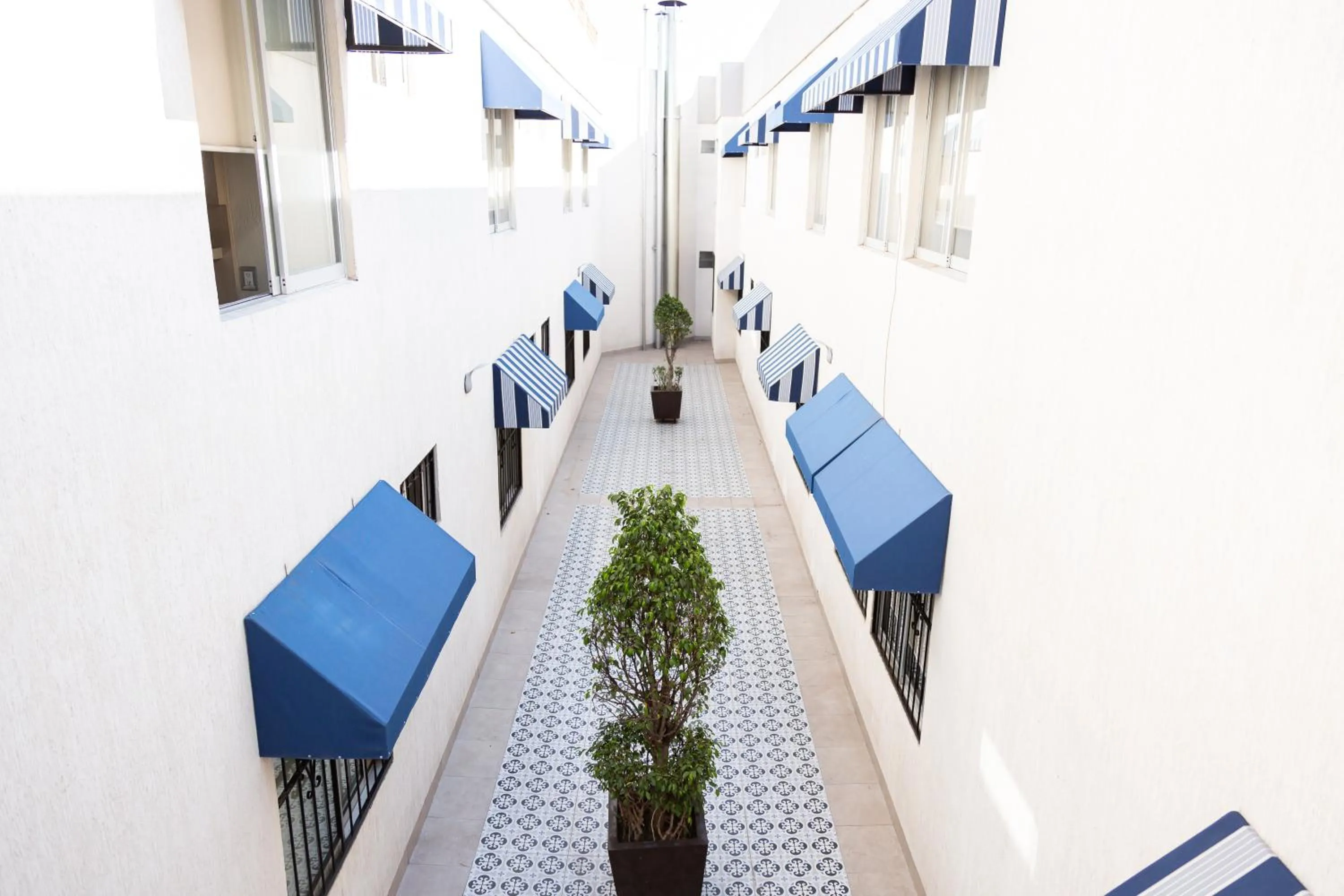 Property building in Hotel Expo Abastos