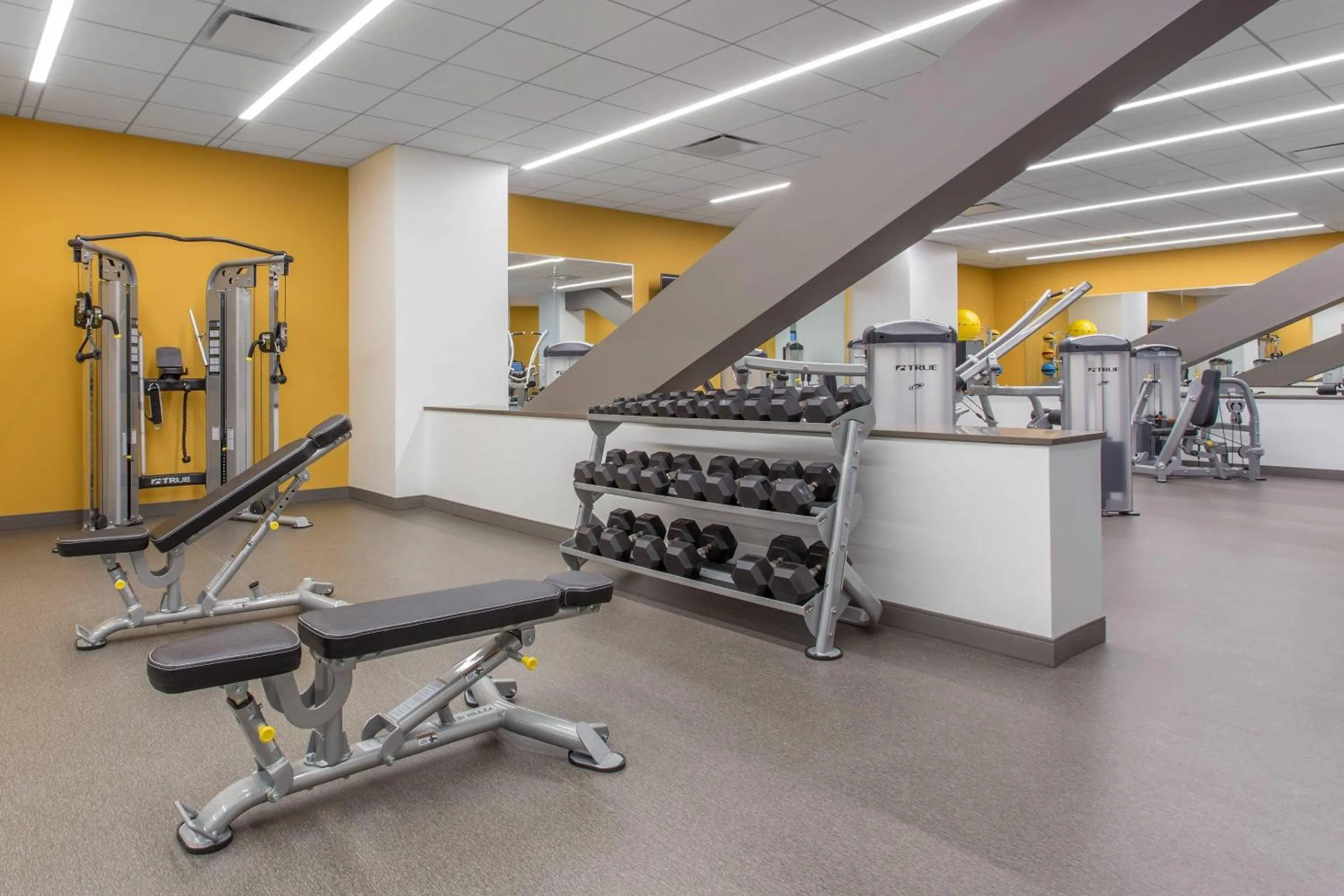 Fitness centre/facilities in Cambria Hotel Philadelphia Downtown - City Center