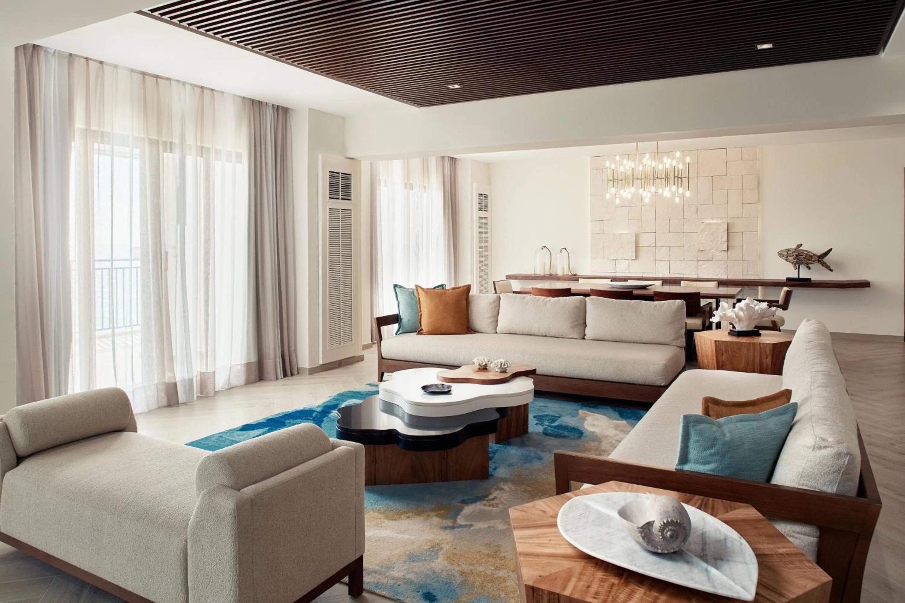 Living room in JW Marriott Cancun Resort & Spa