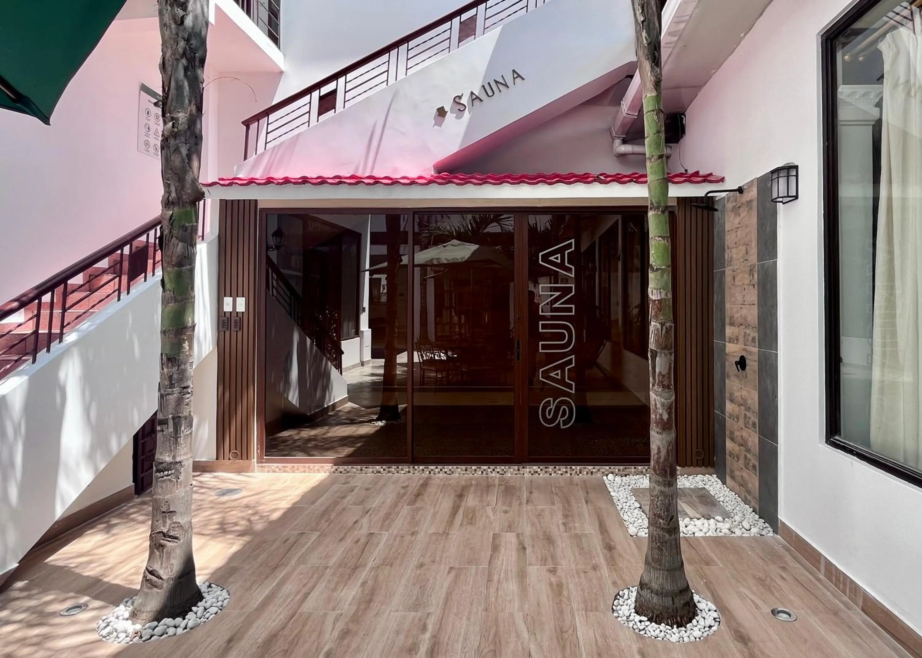 Sauna in Hotel Patrimonial by Greenfield