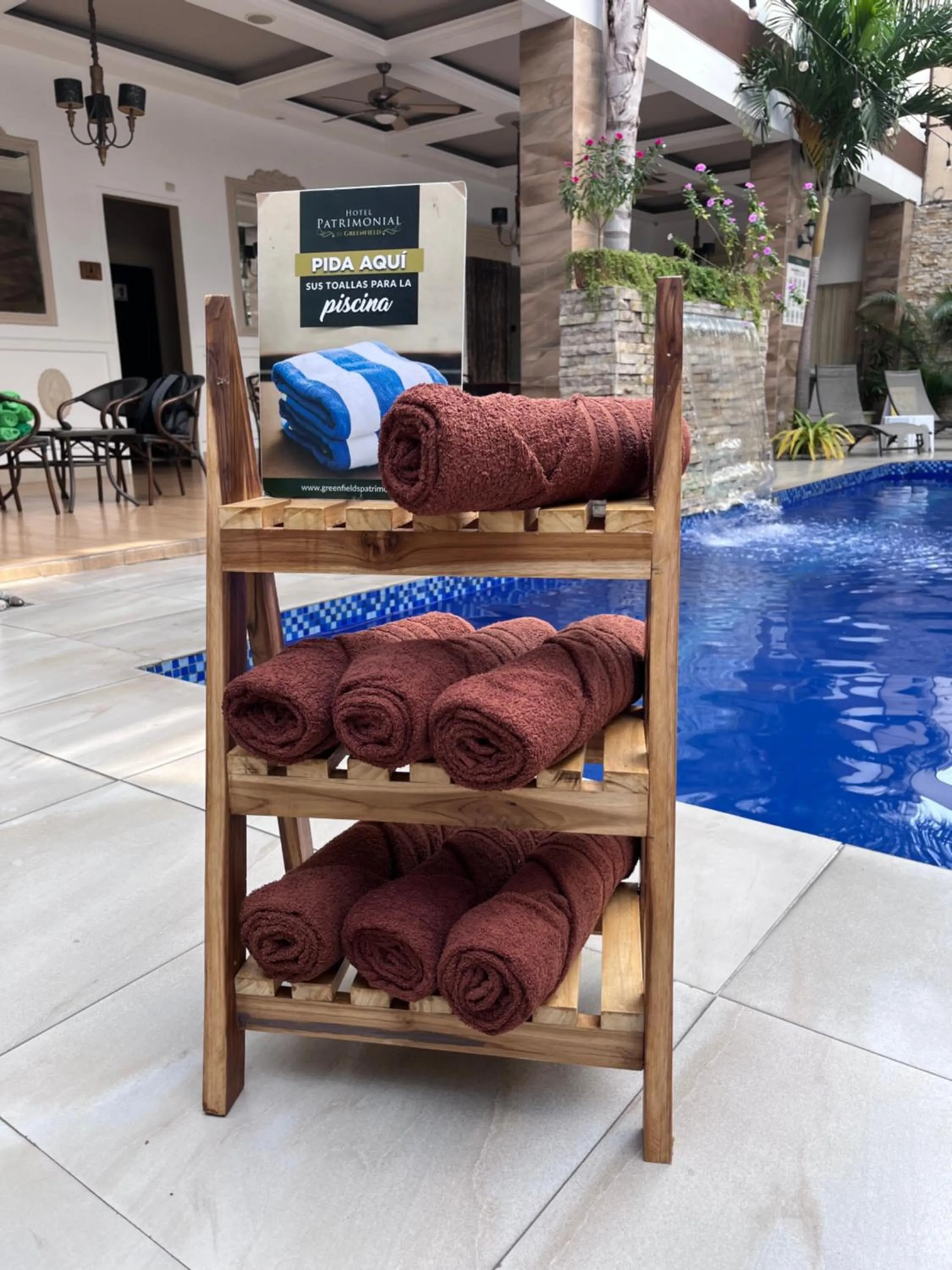 Swimming pool in Hotel Patrimonial by Greenfield