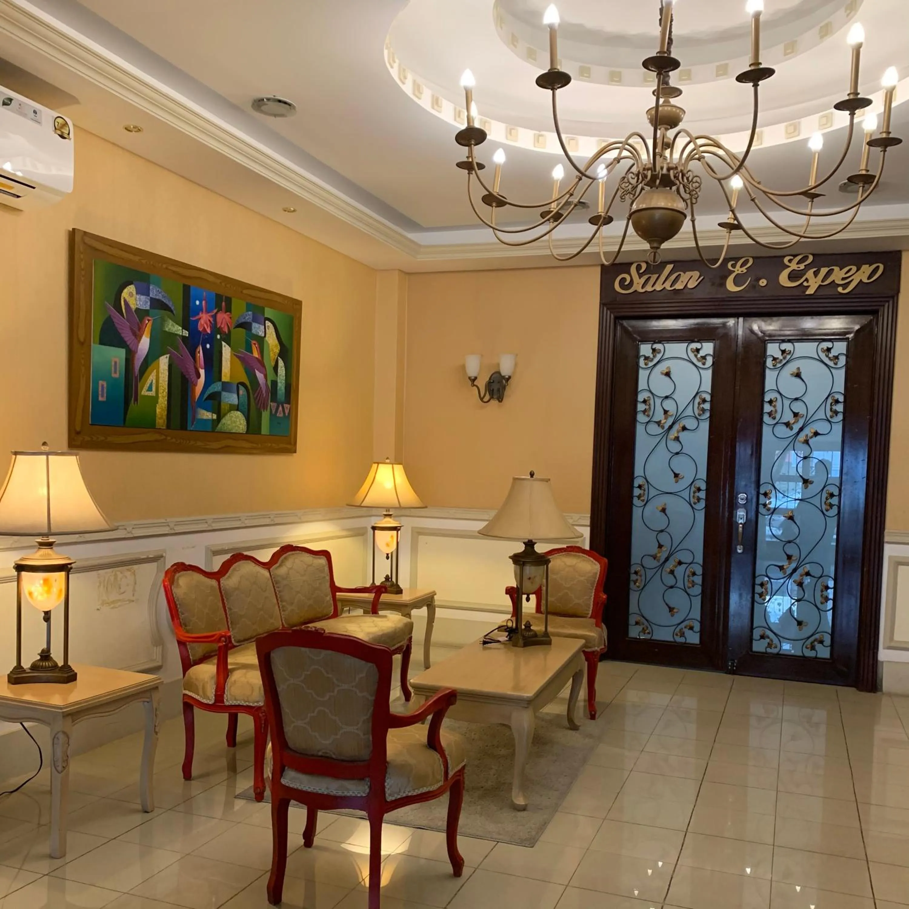 Living room in Hotel Patrimonial by Greenfield