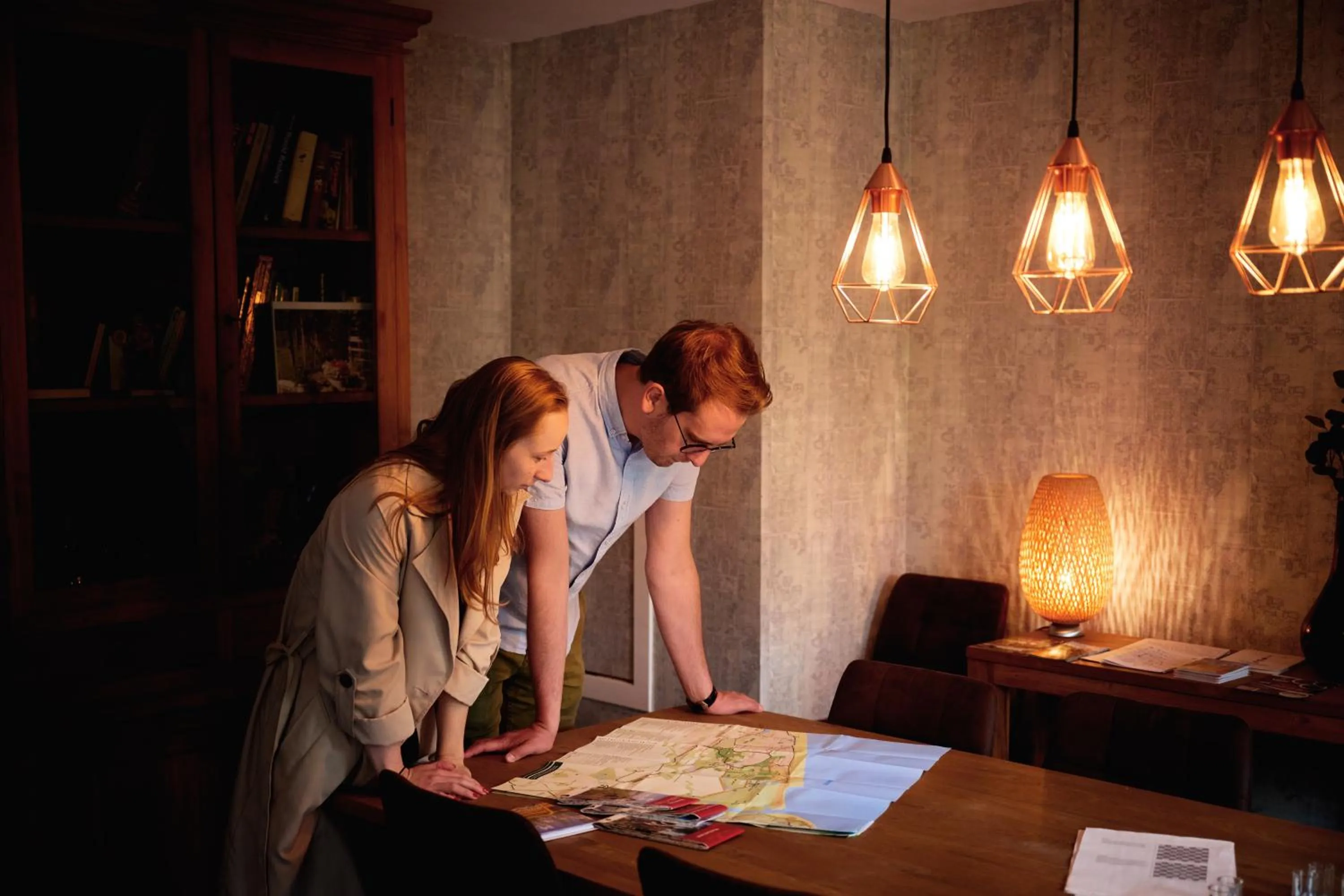 Communal lounge/ TV room in B&B Destiny