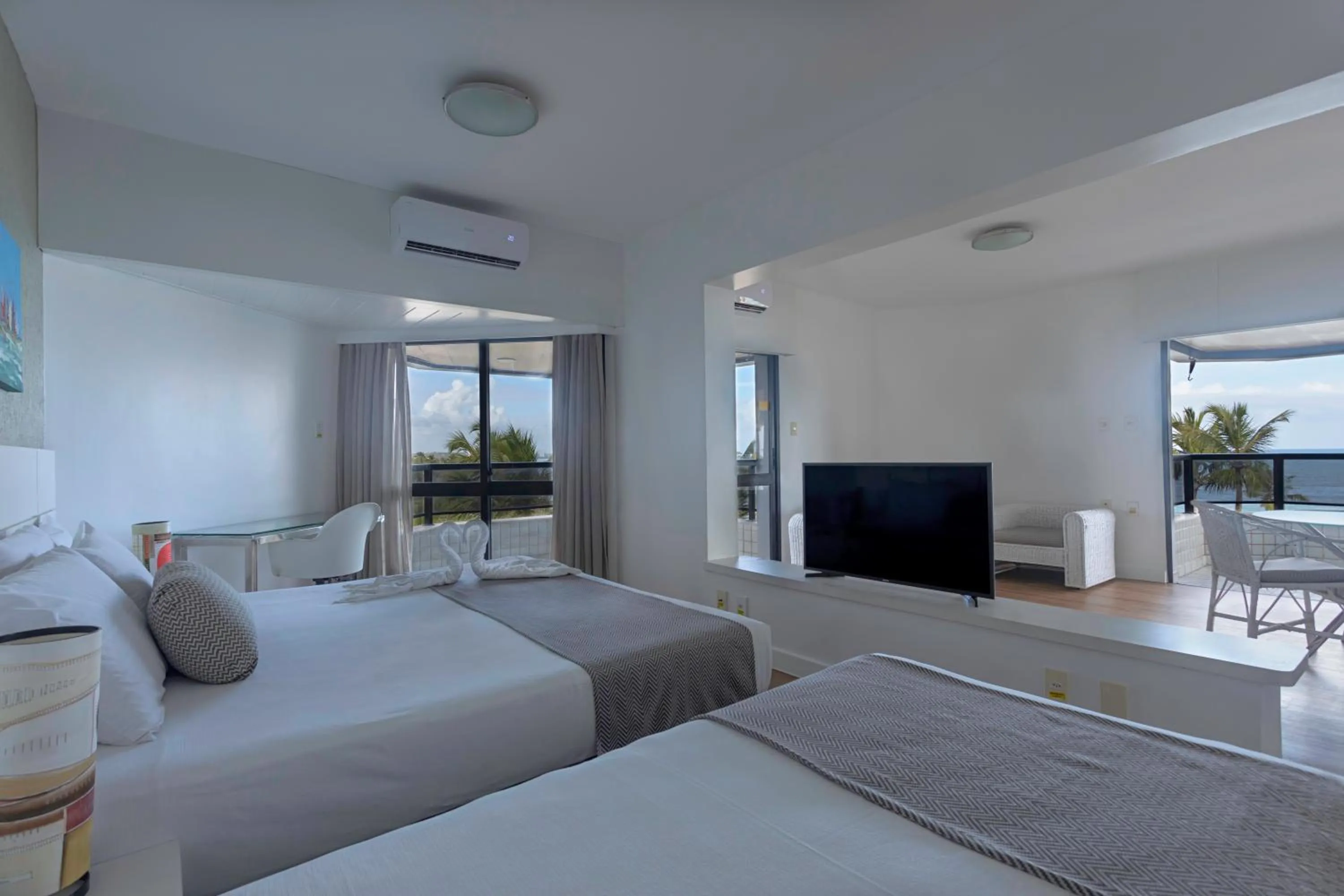 Photo of the whole room, Bed in Maceió Atlantic Suites