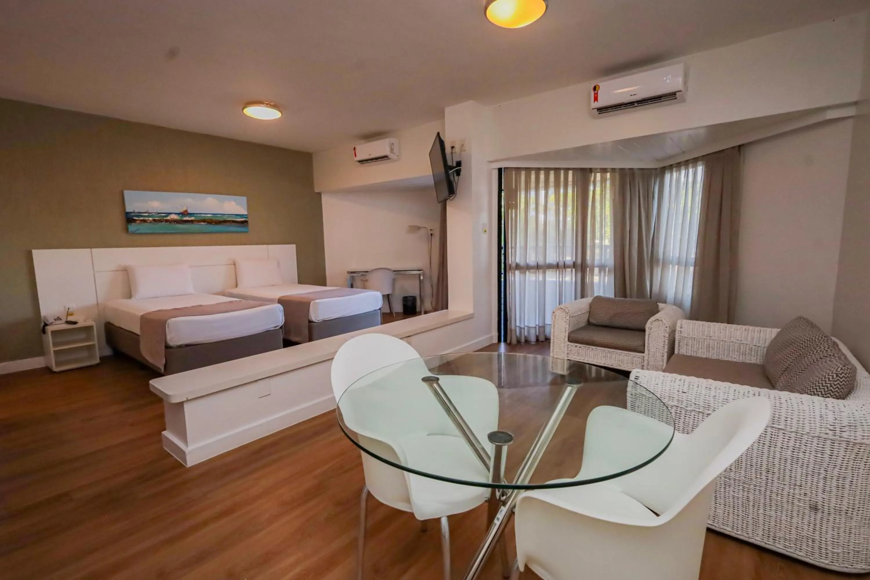 Photo of the whole room, Bed in Maceió Atlantic Suites
