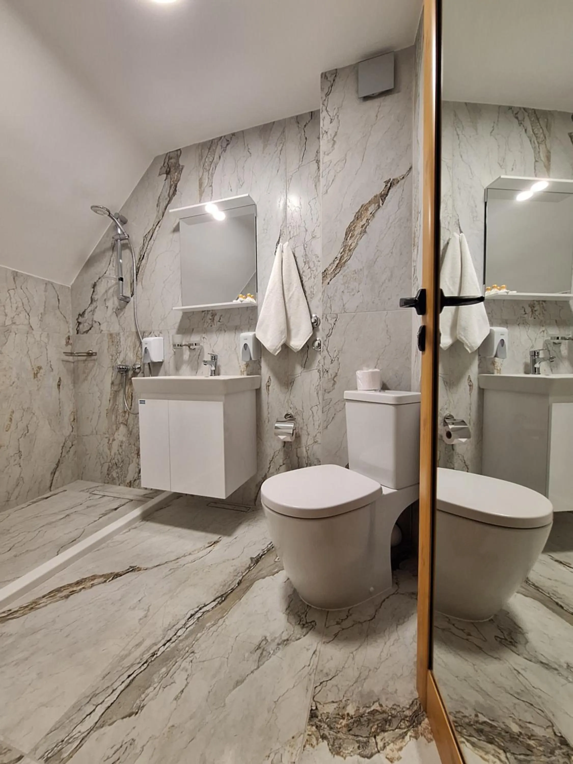 Bathroom in Hotel Color