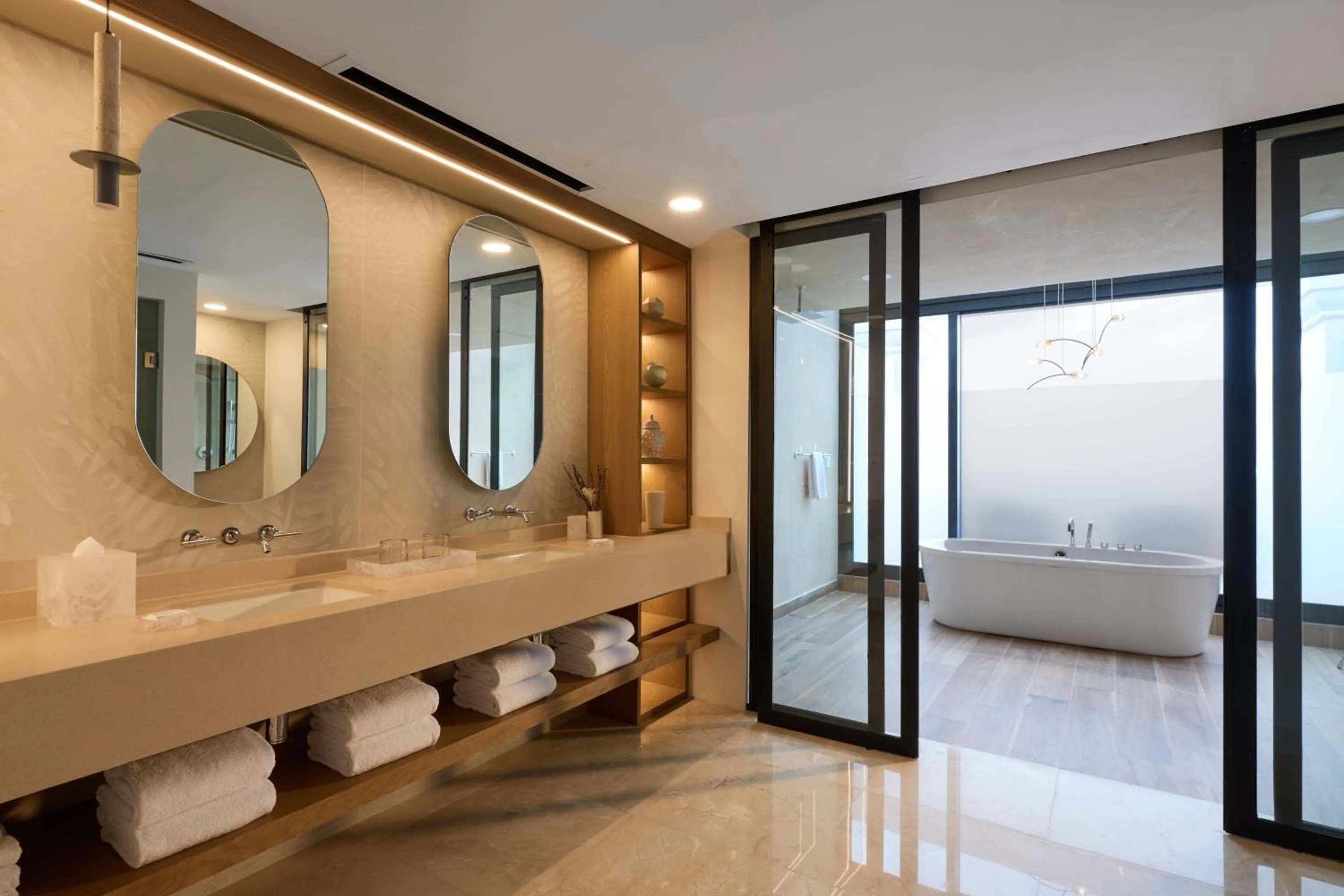 Bedroom in Marriott Cancun, An All-Inclusive Resort