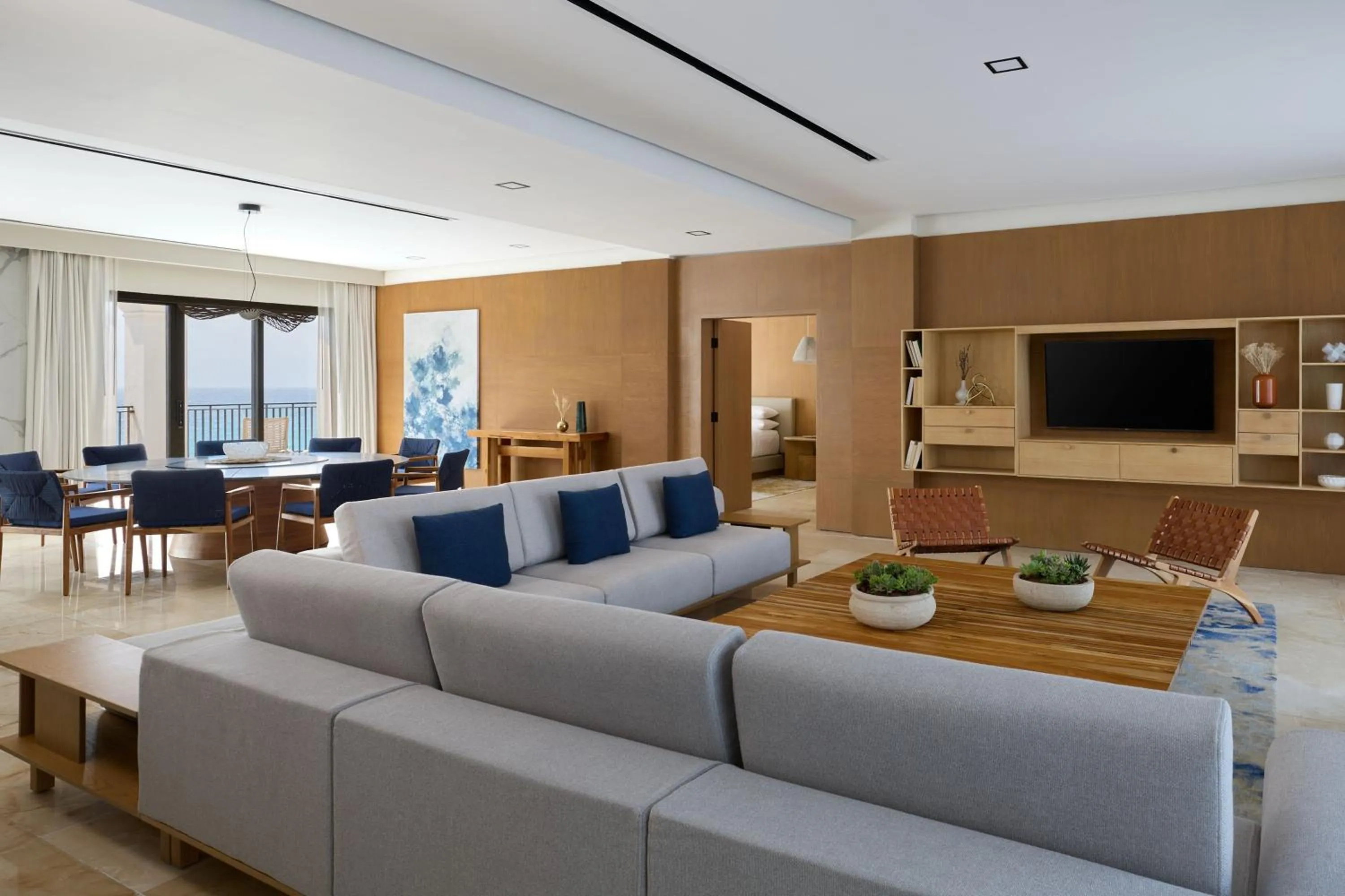 Bedroom in Marriott Cancun, An All-Inclusive Resort