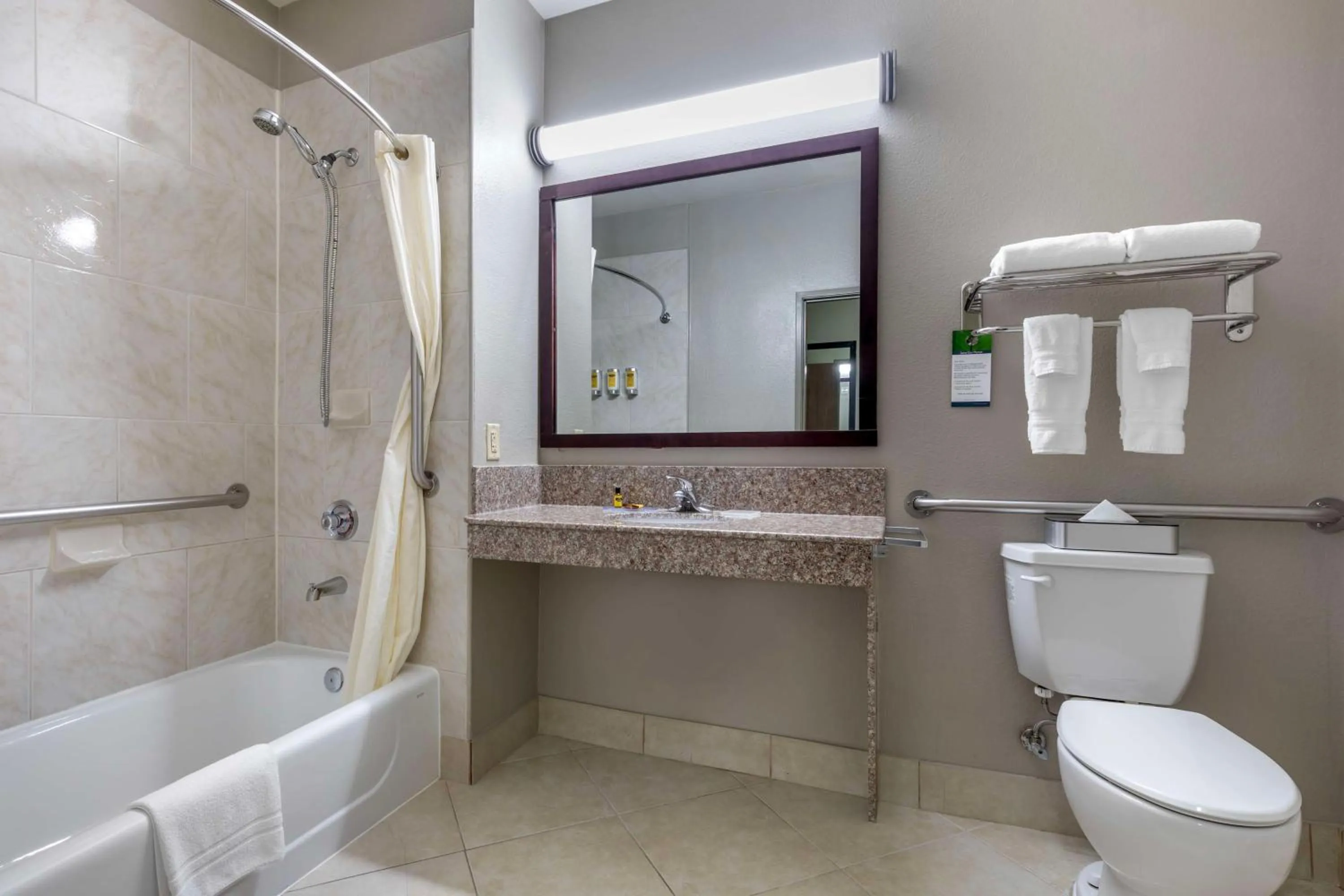 Bathroom in Best Western Plus Mansfield Inn & Suites