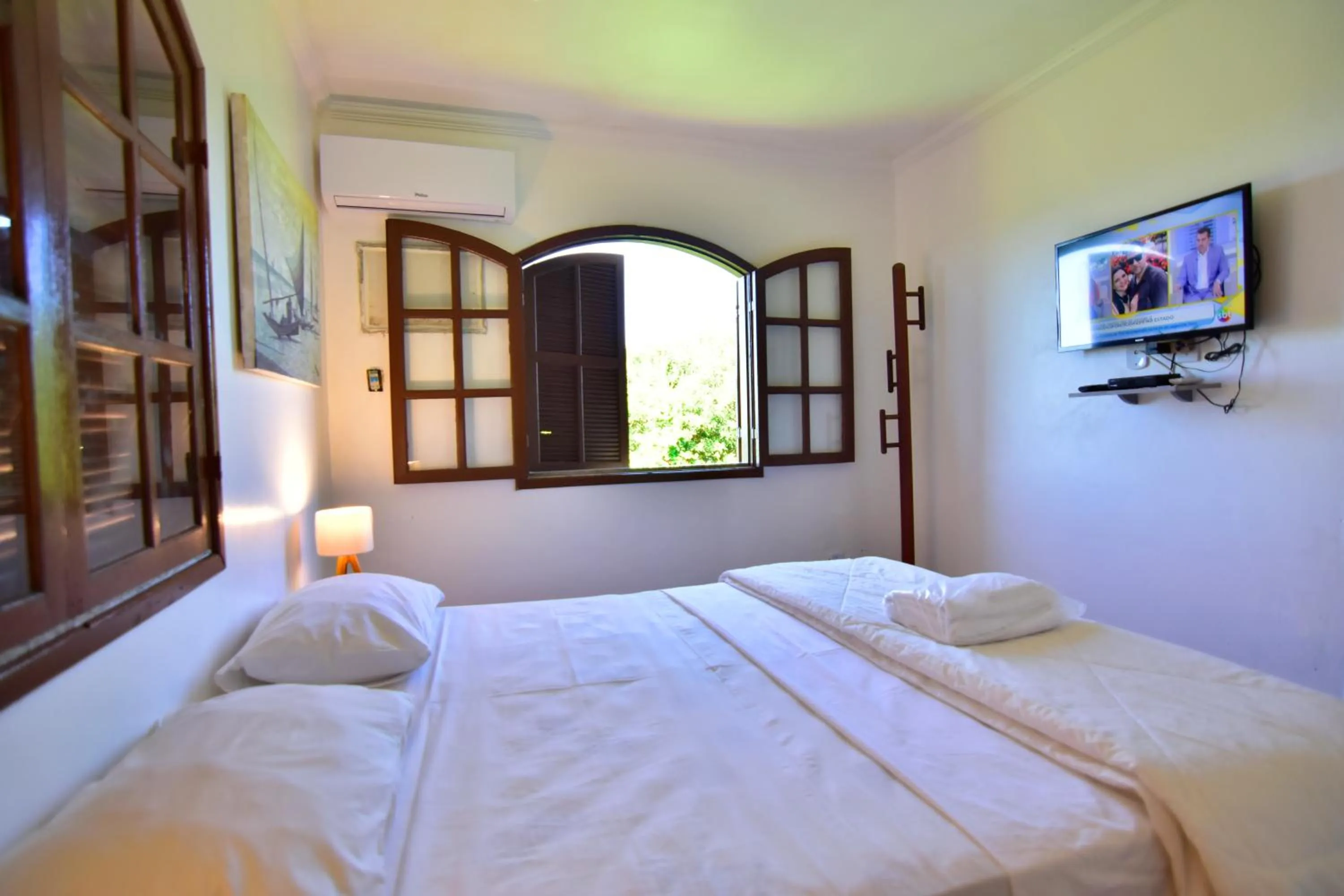 Bed in Pousada Tanto Mar