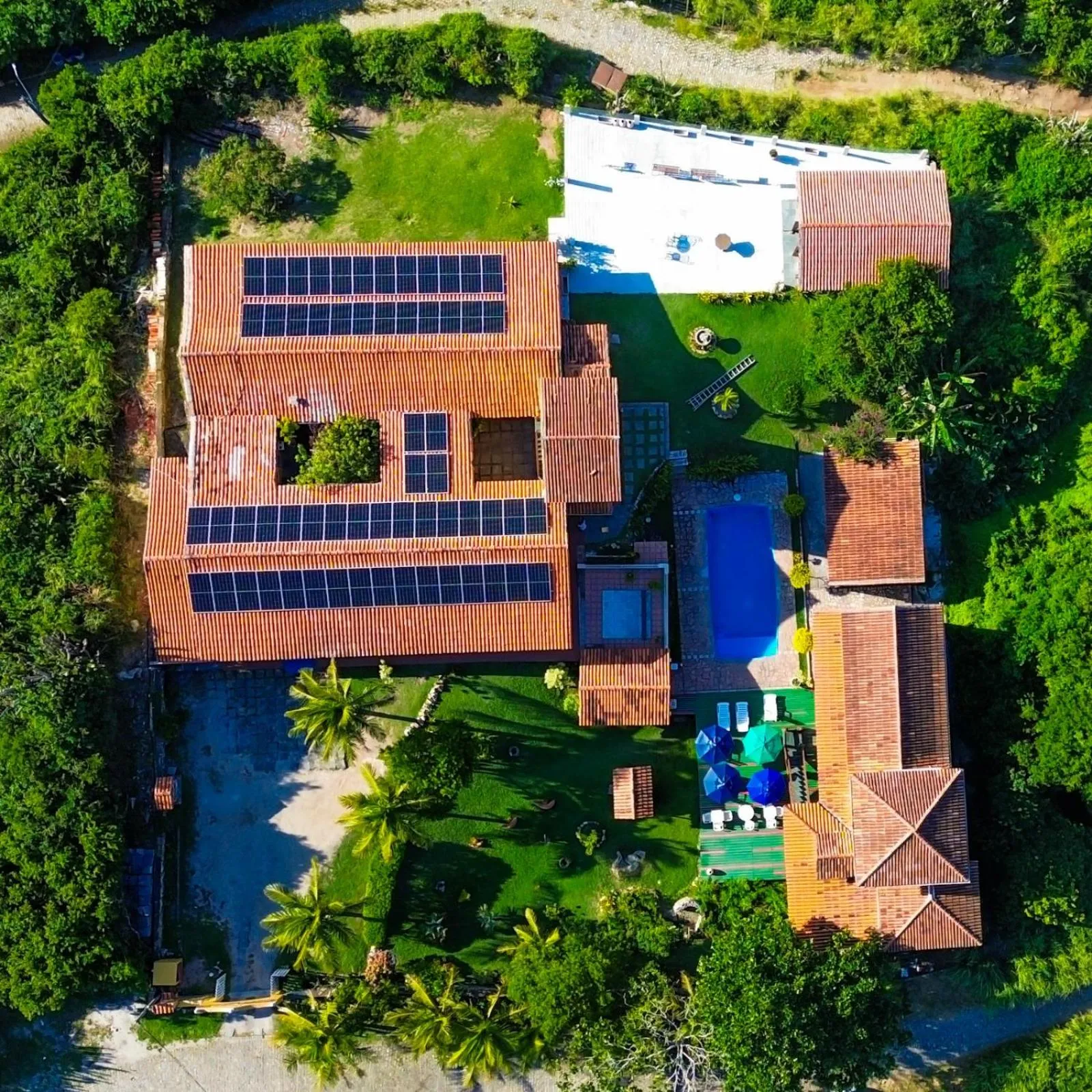 Property building in Pousada Tanto Mar