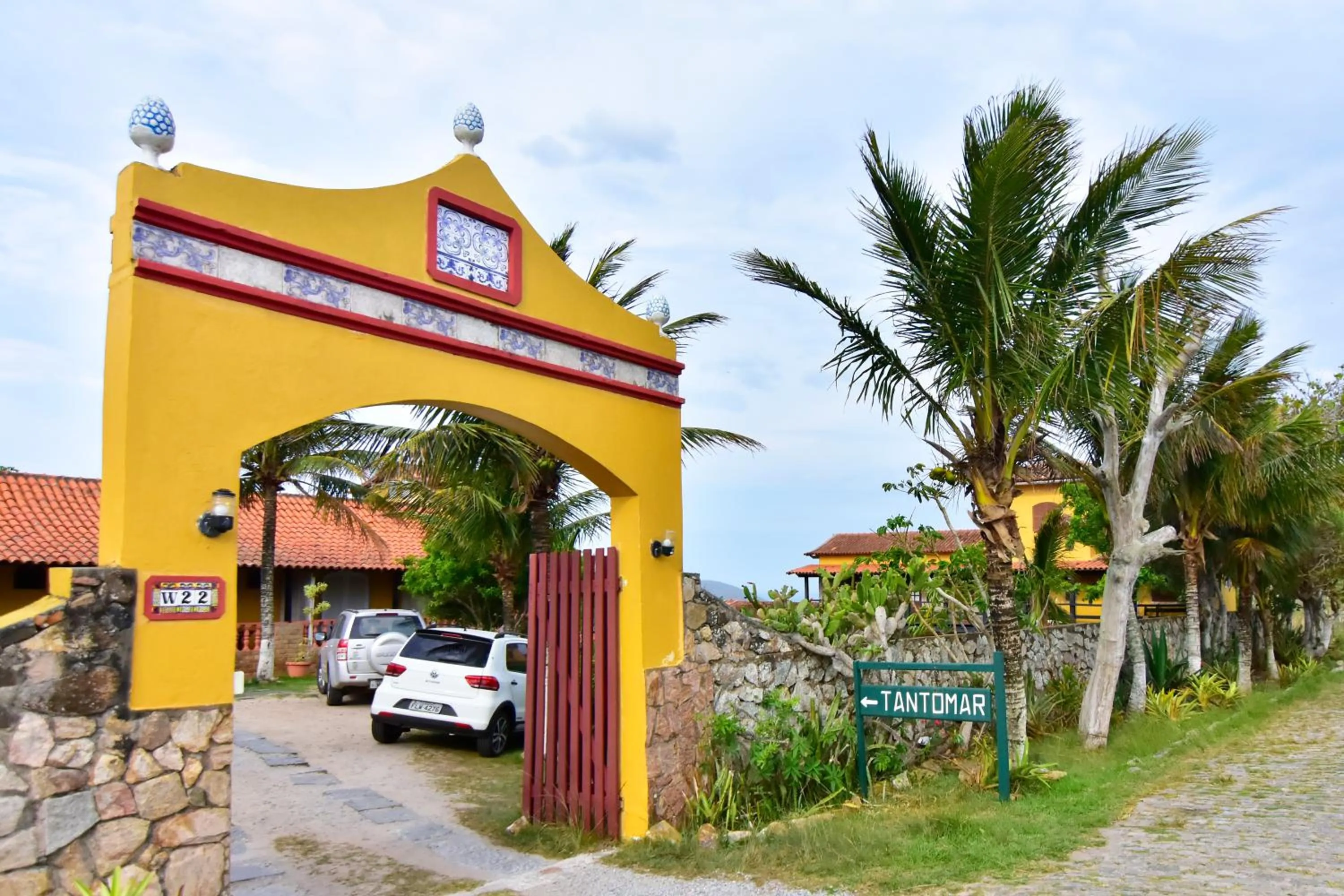 Property building in Pousada Tanto Mar