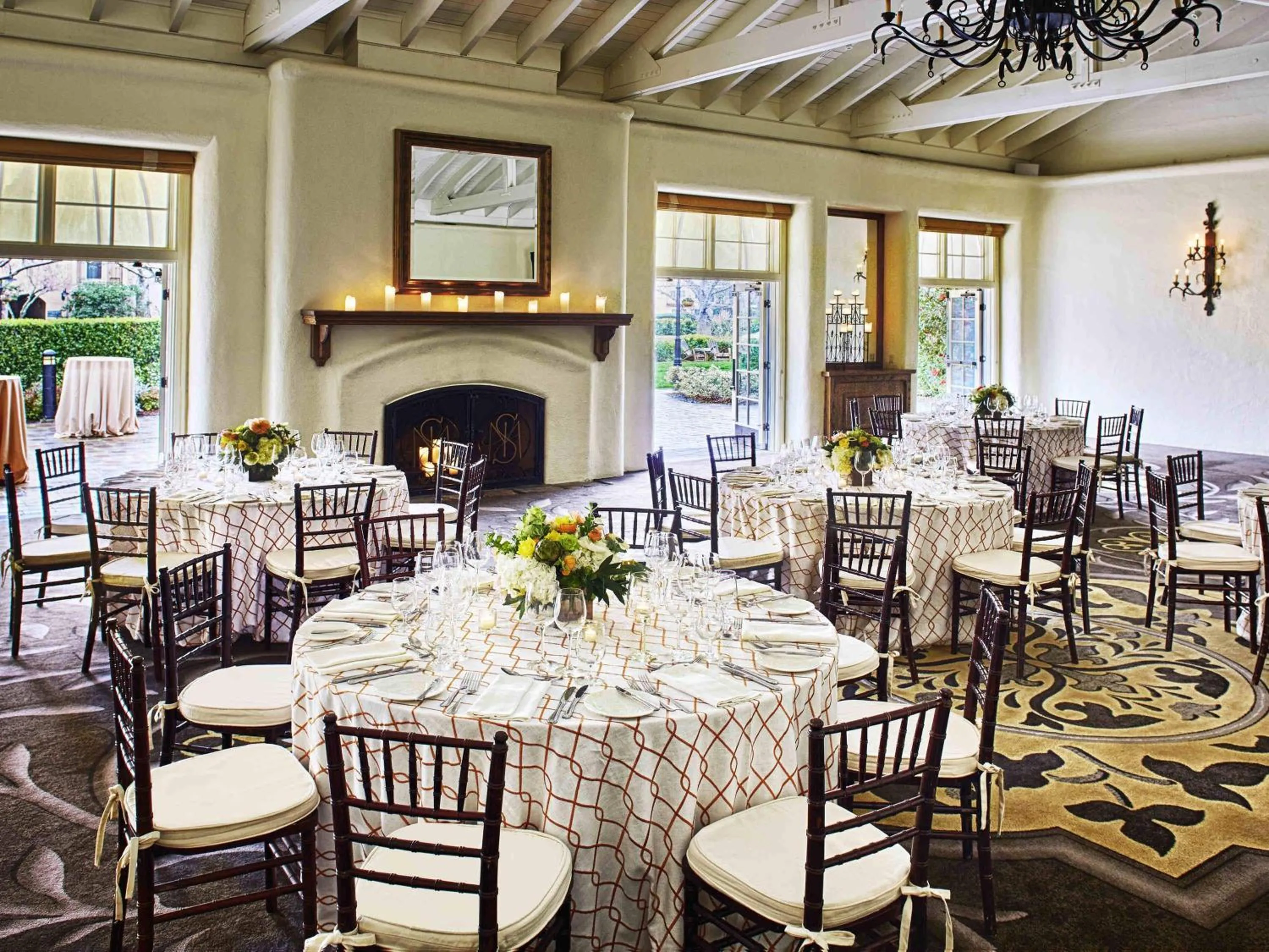 wedding in Fairmont Sonoma Mission Inn & Spa