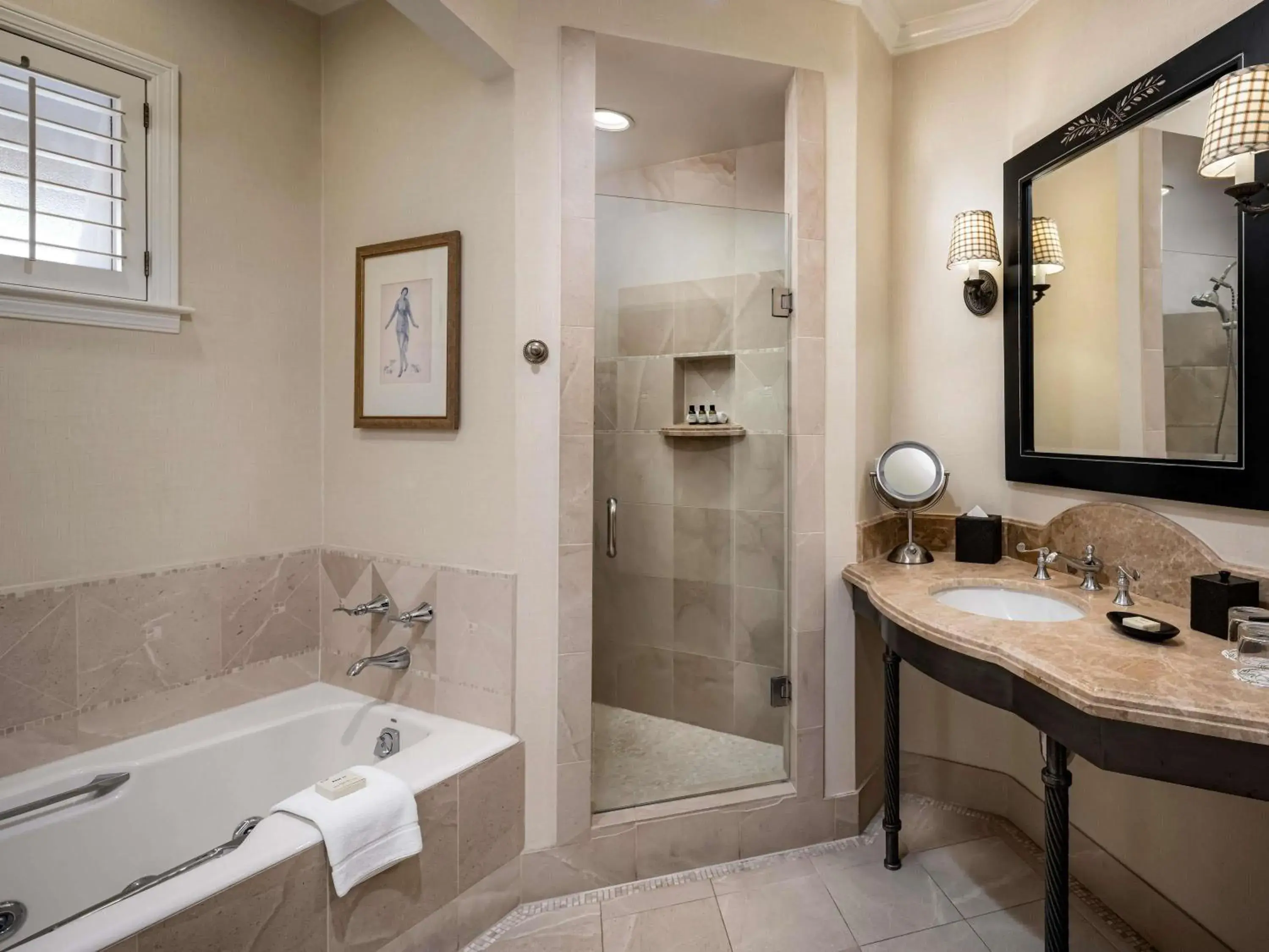 Jack London One-Bedroom King Suite with Sofa Bed, Fireplace, Balcony, Jacuzzi and Garden View in Fairmont Sonoma Mission Inn & Spa Jack London One-Bedroom King Suite with Sofa Bed, Fireplace, Balcony, Jacuzzi and Garden View in Fairmont Sonoma Mission Inn & Spa