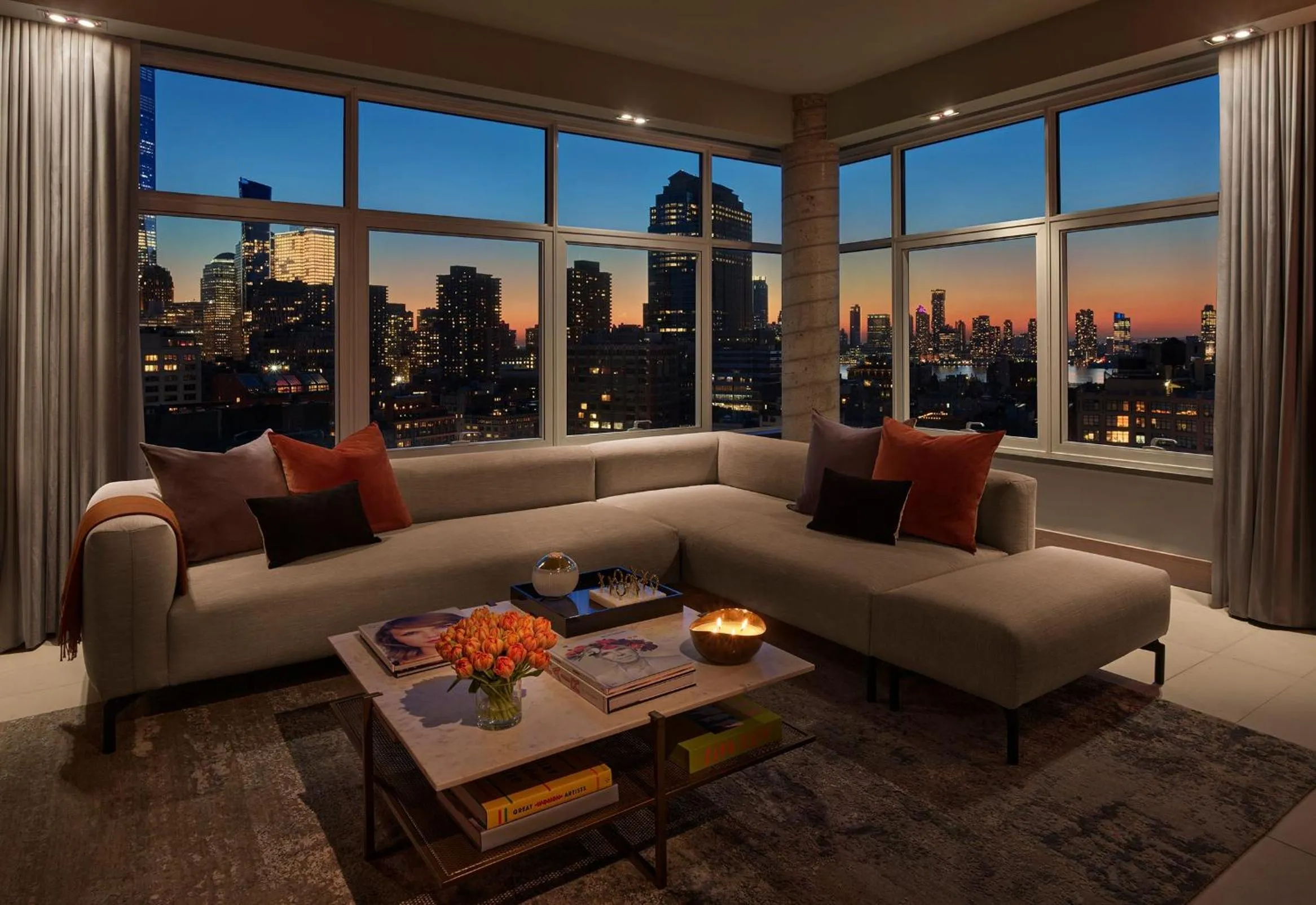 Seating area in ModernHaus SoHo