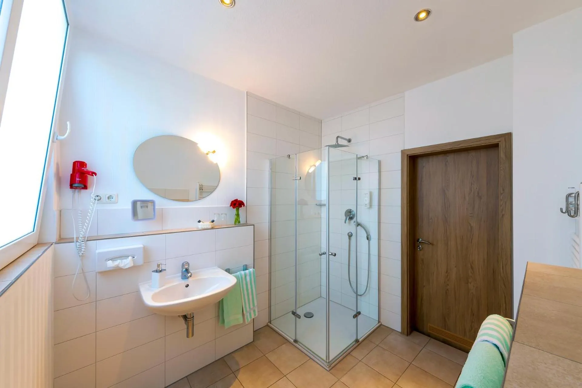 Shower in Landhaus Knötel