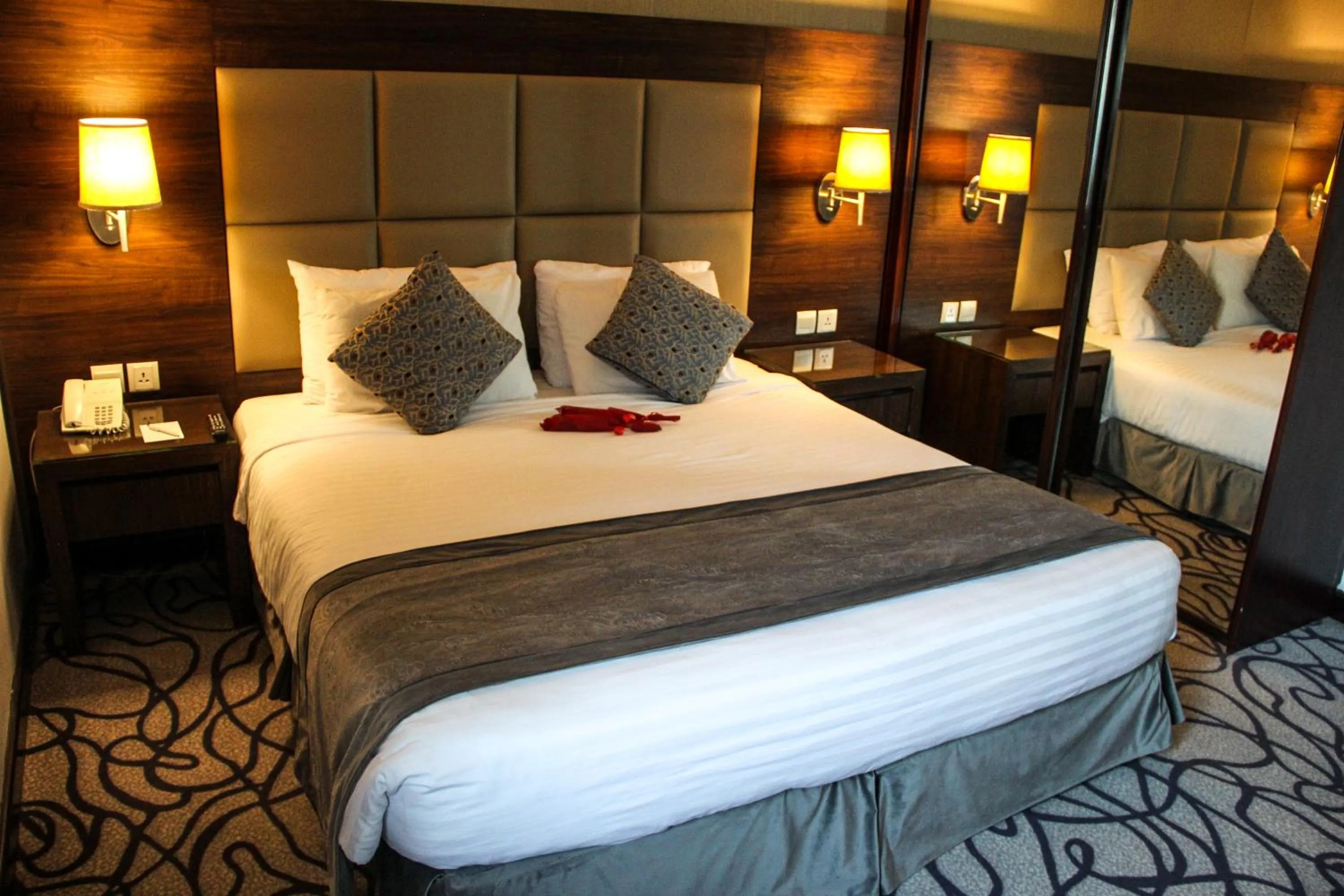 Bed in Golden Tulip Al Khobar