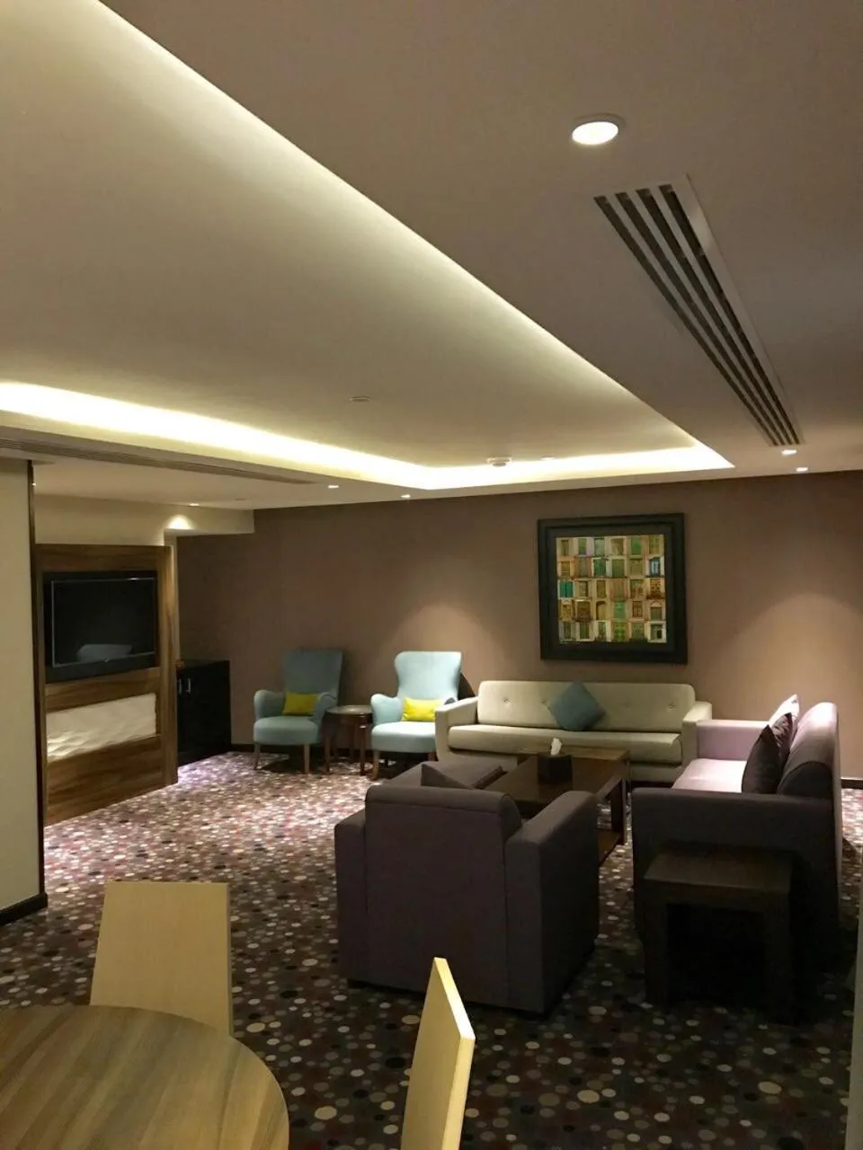 Seating area in Golden Tulip Al Khobar