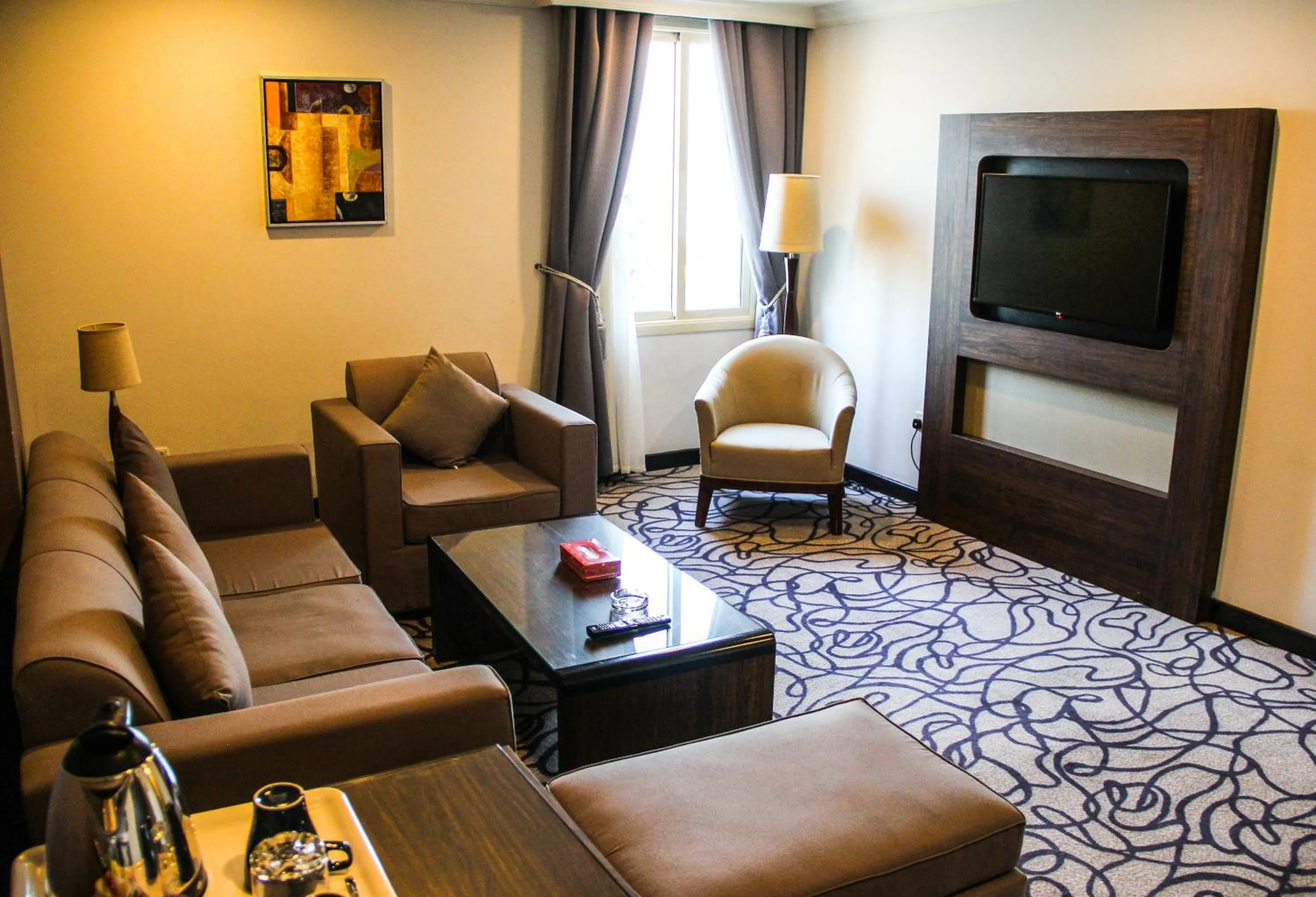 Living room in Golden Tulip Al Khobar