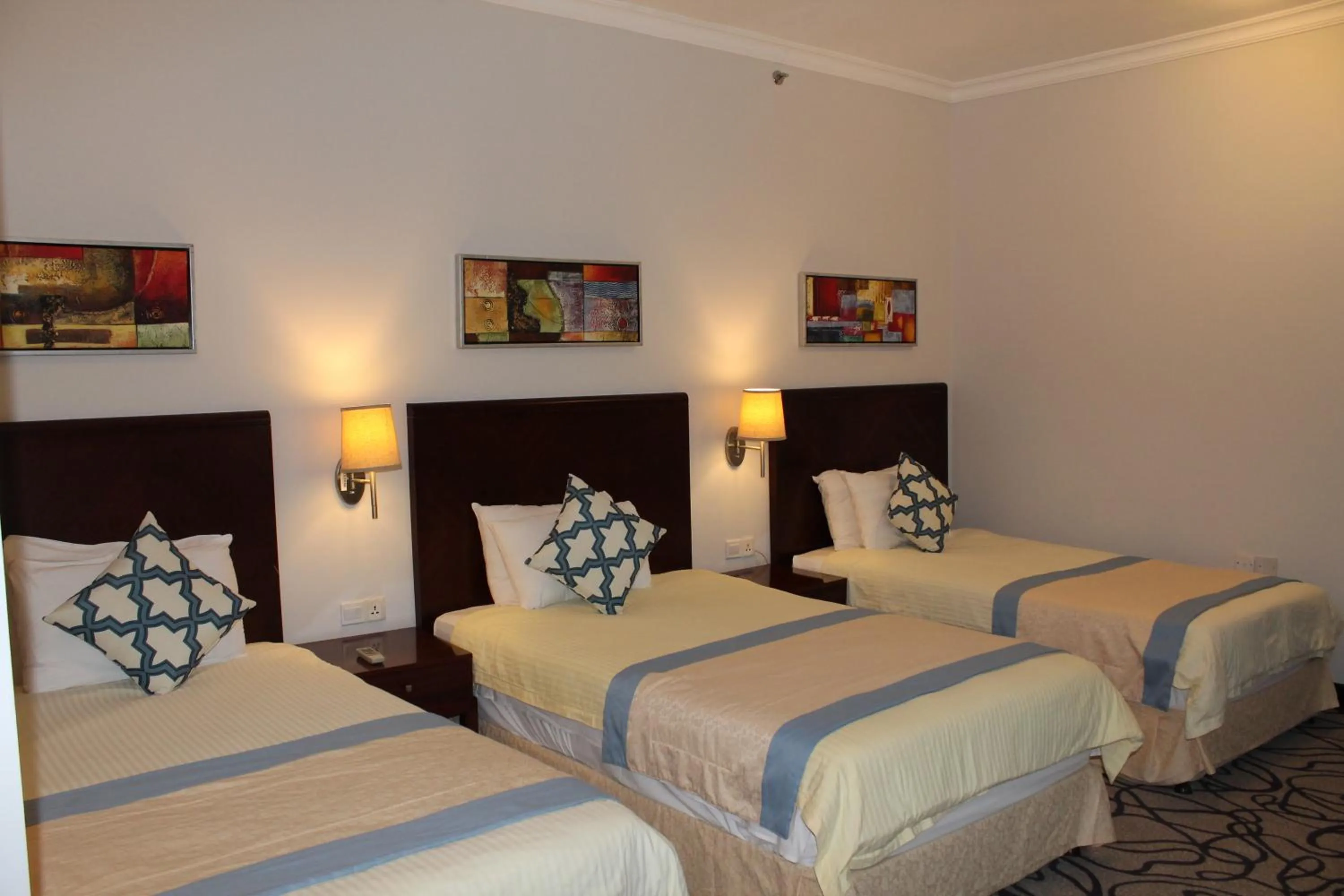 Bed in Golden Tulip Al Khobar