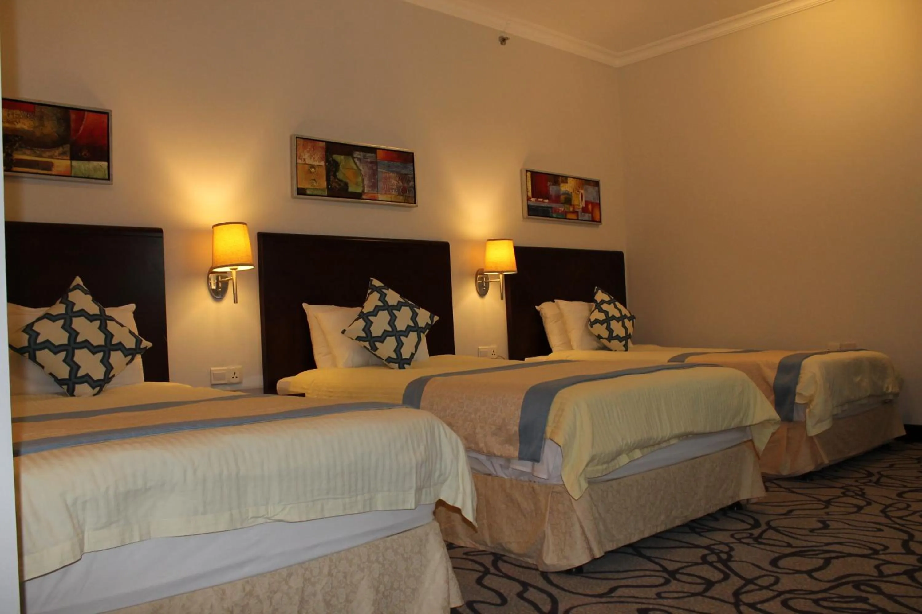 Bed in Golden Tulip Al Khobar