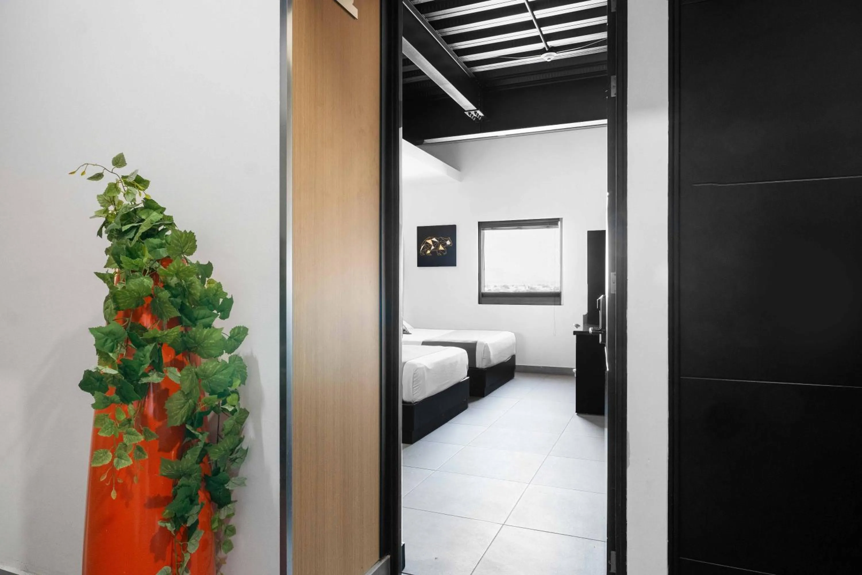 Bed in Homesuites Malecon