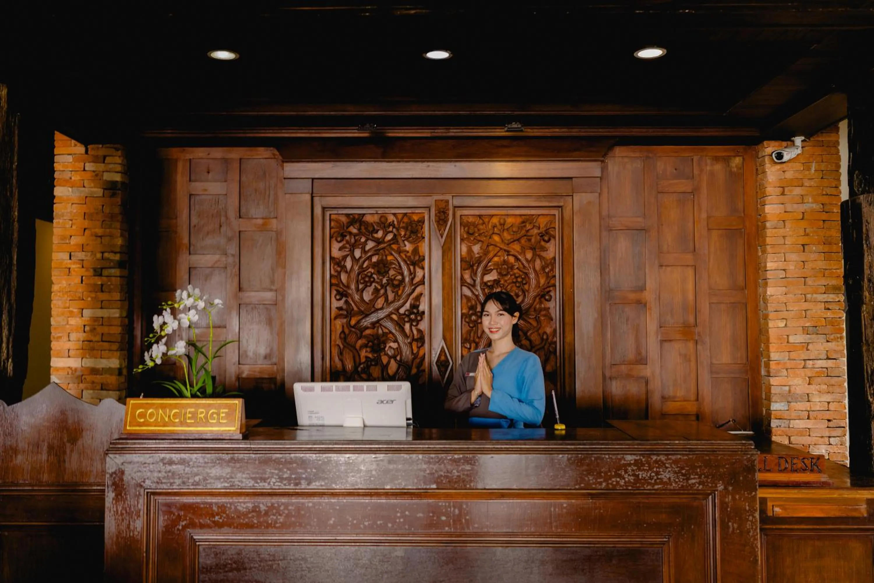 concierge in Sand Sea Resort Railay Beach