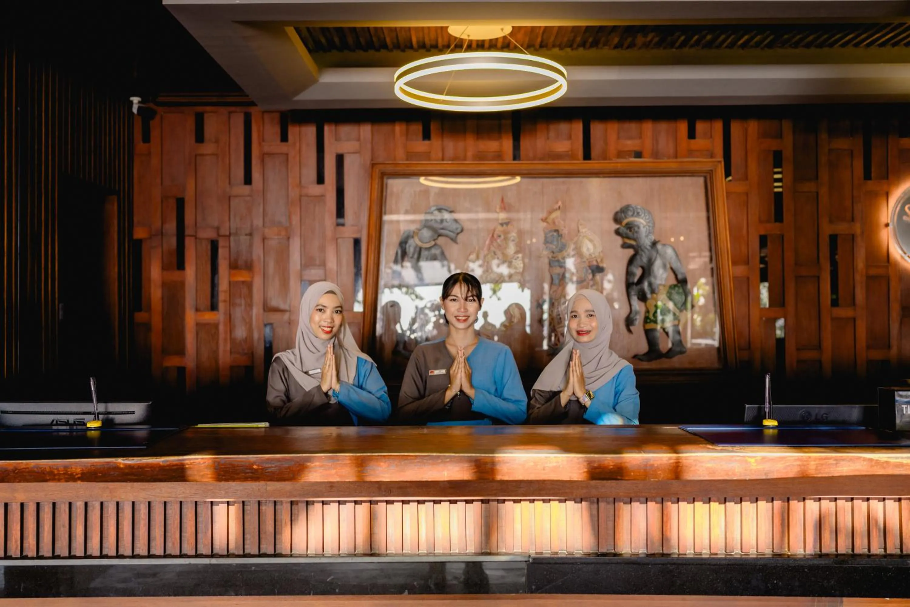Lobby or reception in Sand Sea Resort Railay Beach