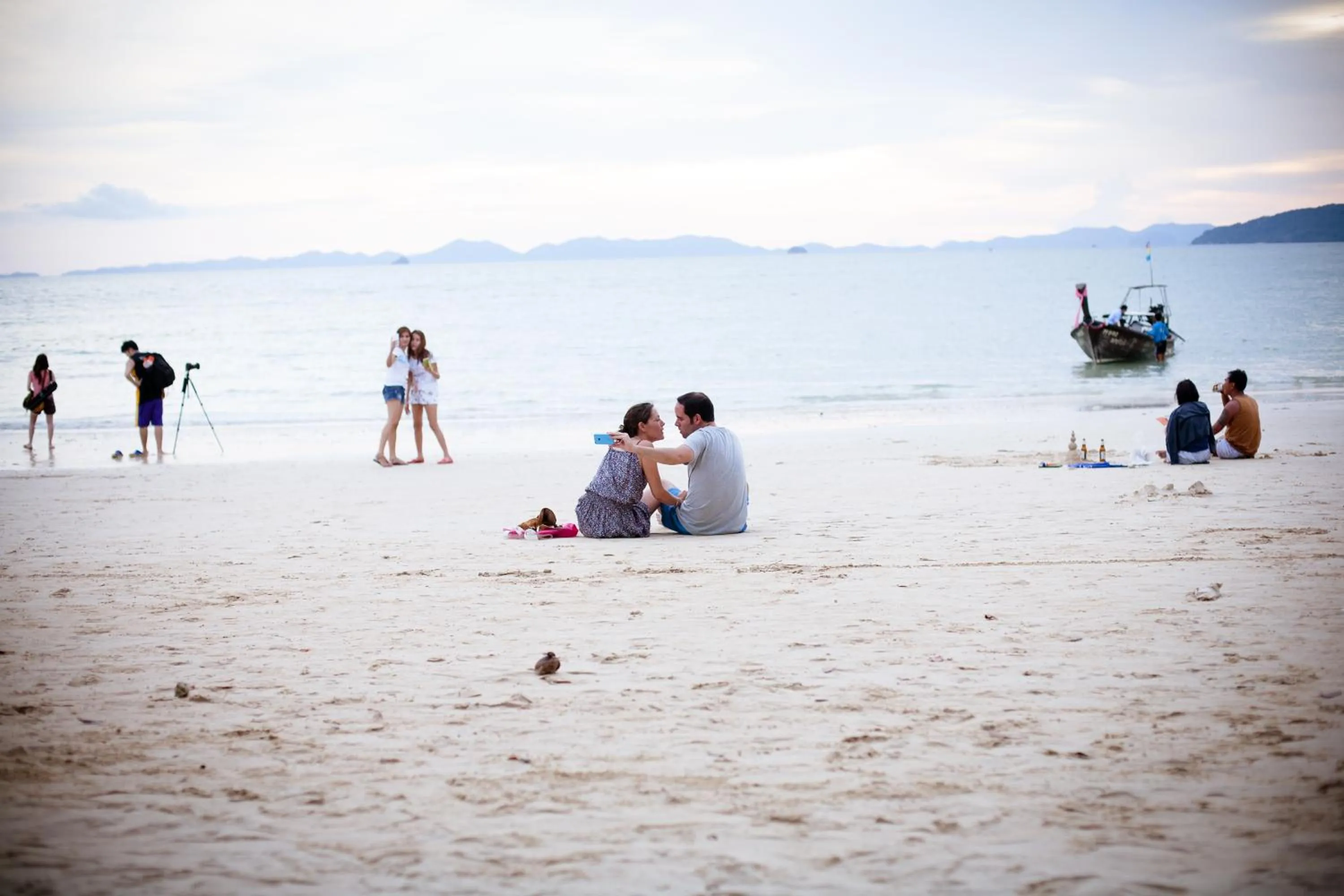 Beach in Sand Sea Resort Railay Beach