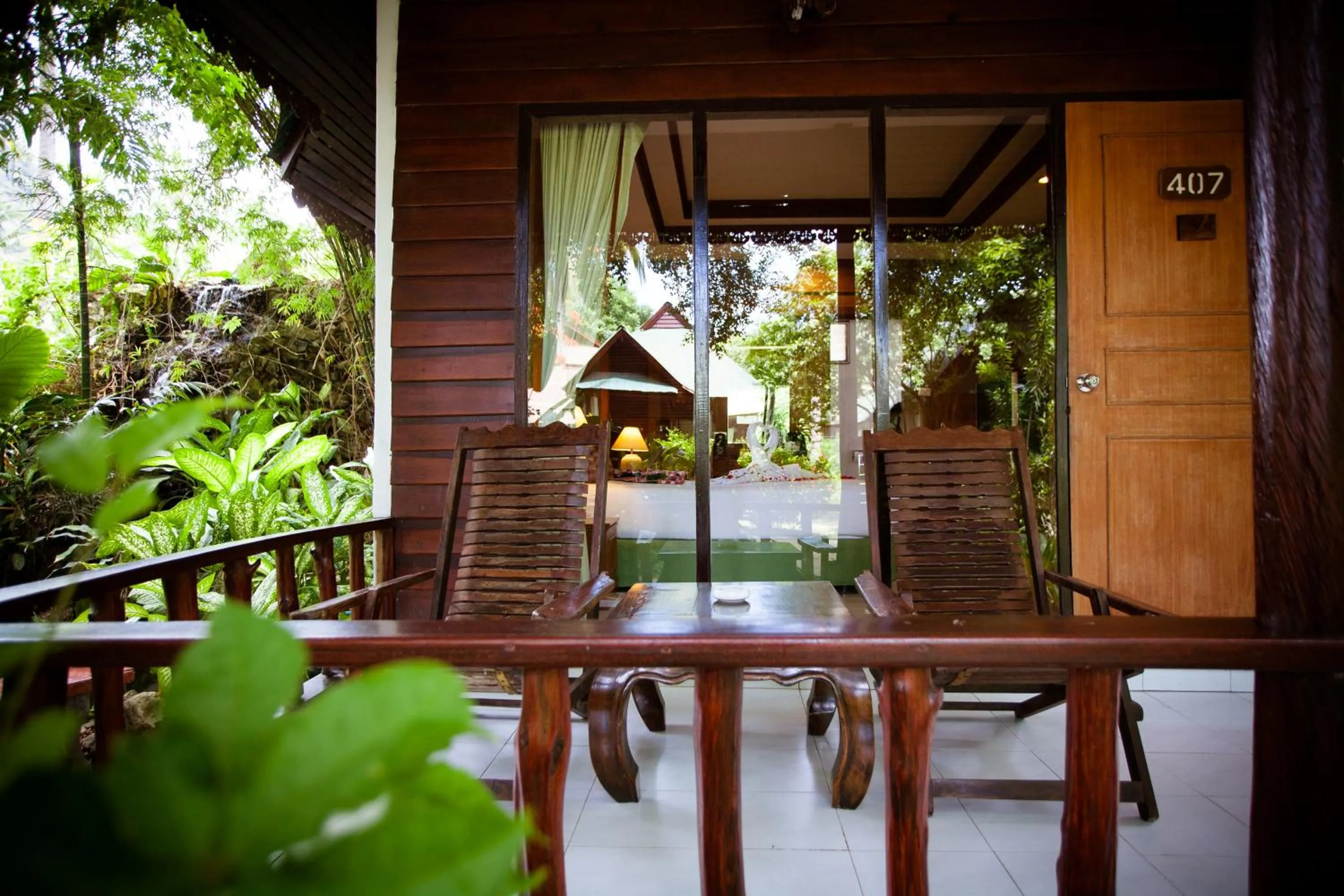 Balcony/Terrace in Sand Sea Resort Railay Beach