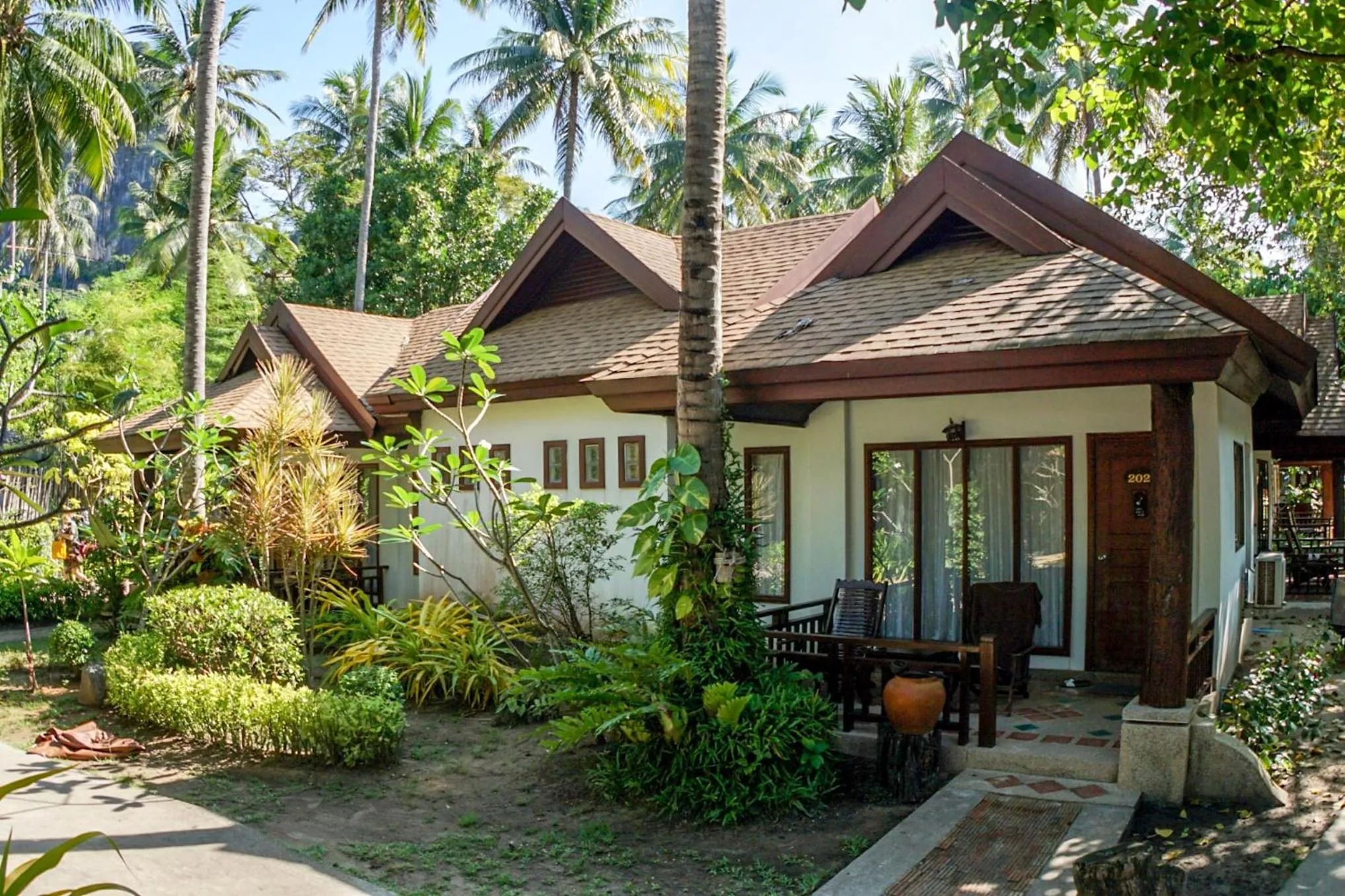 Balcony/Terrace in Sand Sea Resort Railay Beach