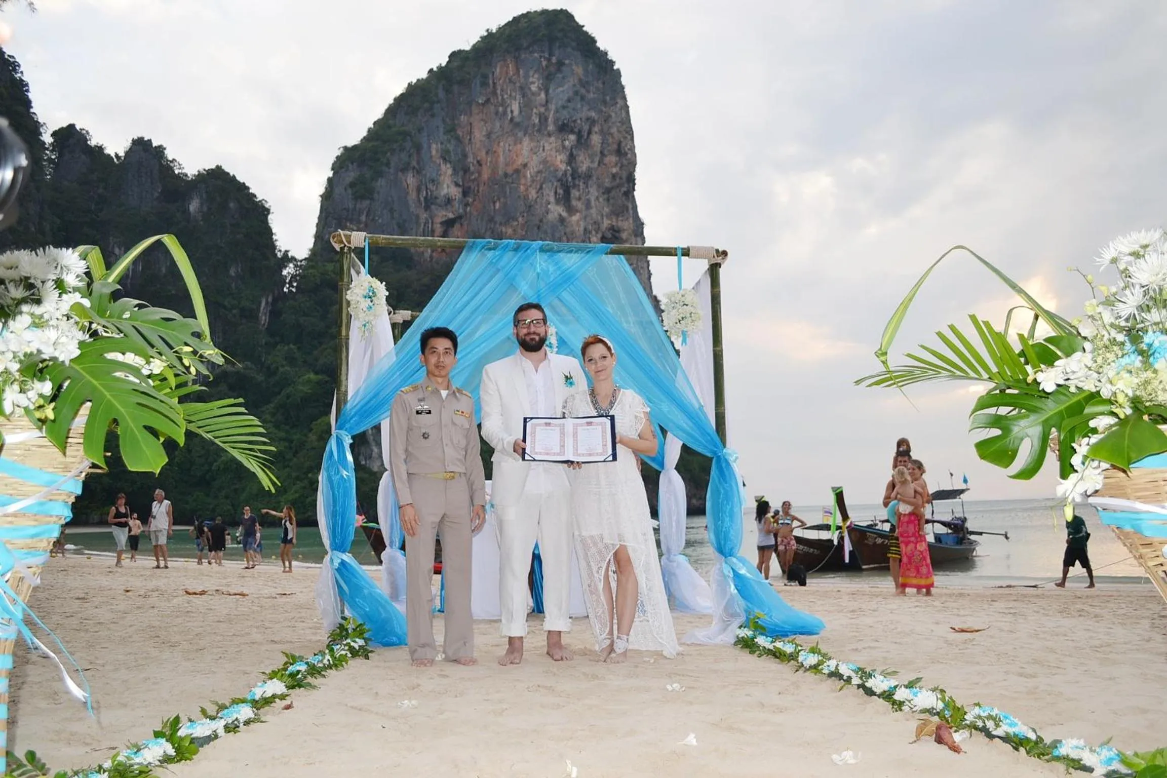 Sea view in Sand Sea Resort Railay Beach
