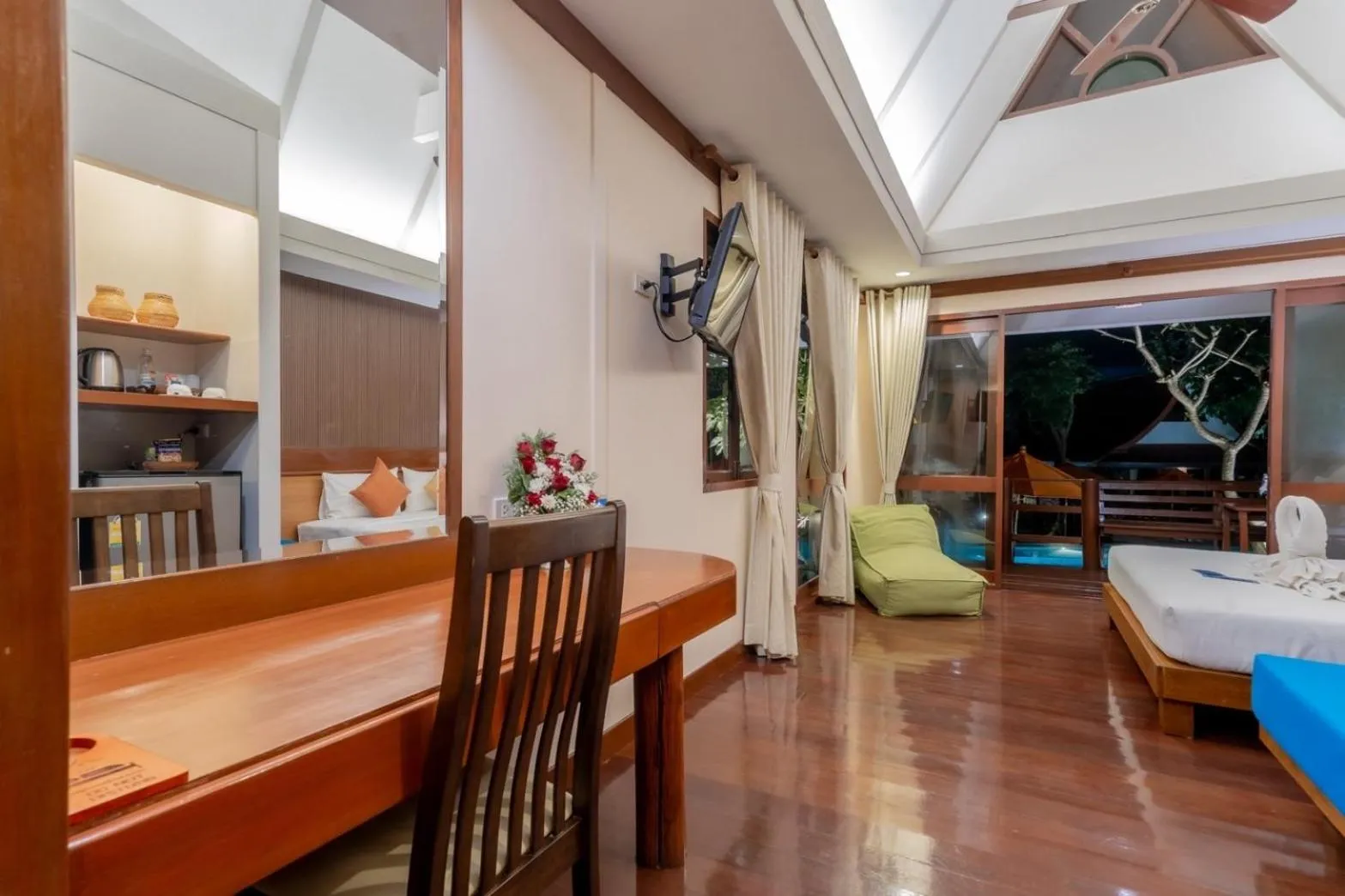 Bedroom in Baan Duangkaew Resort