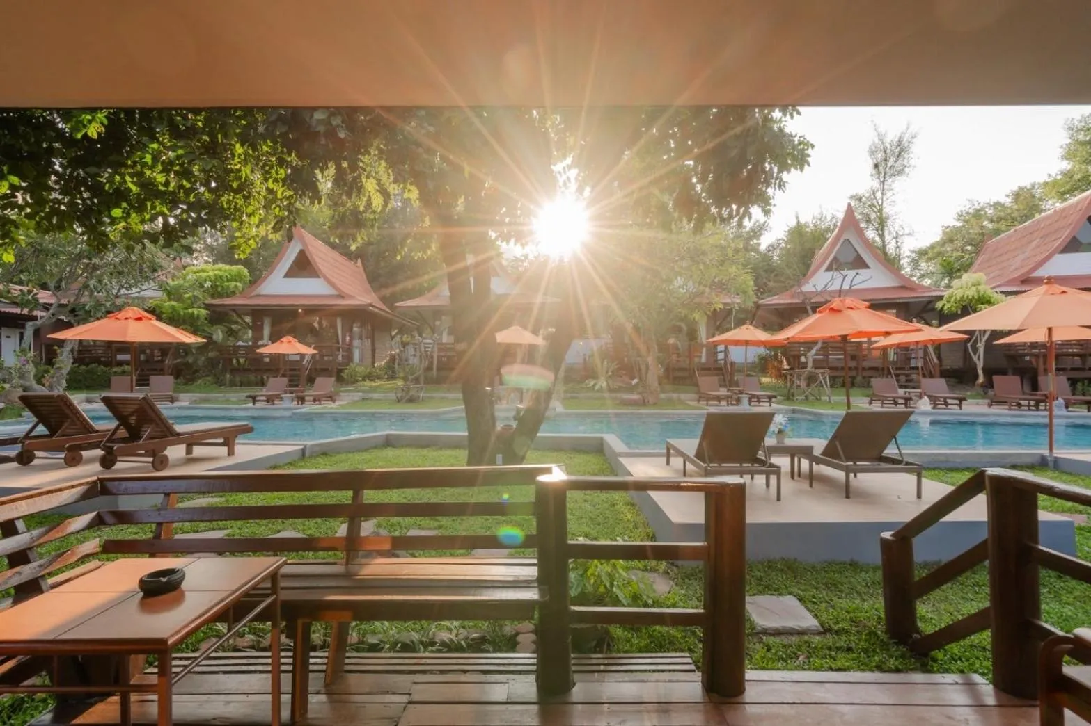 Patio in Baan Duangkaew Resort