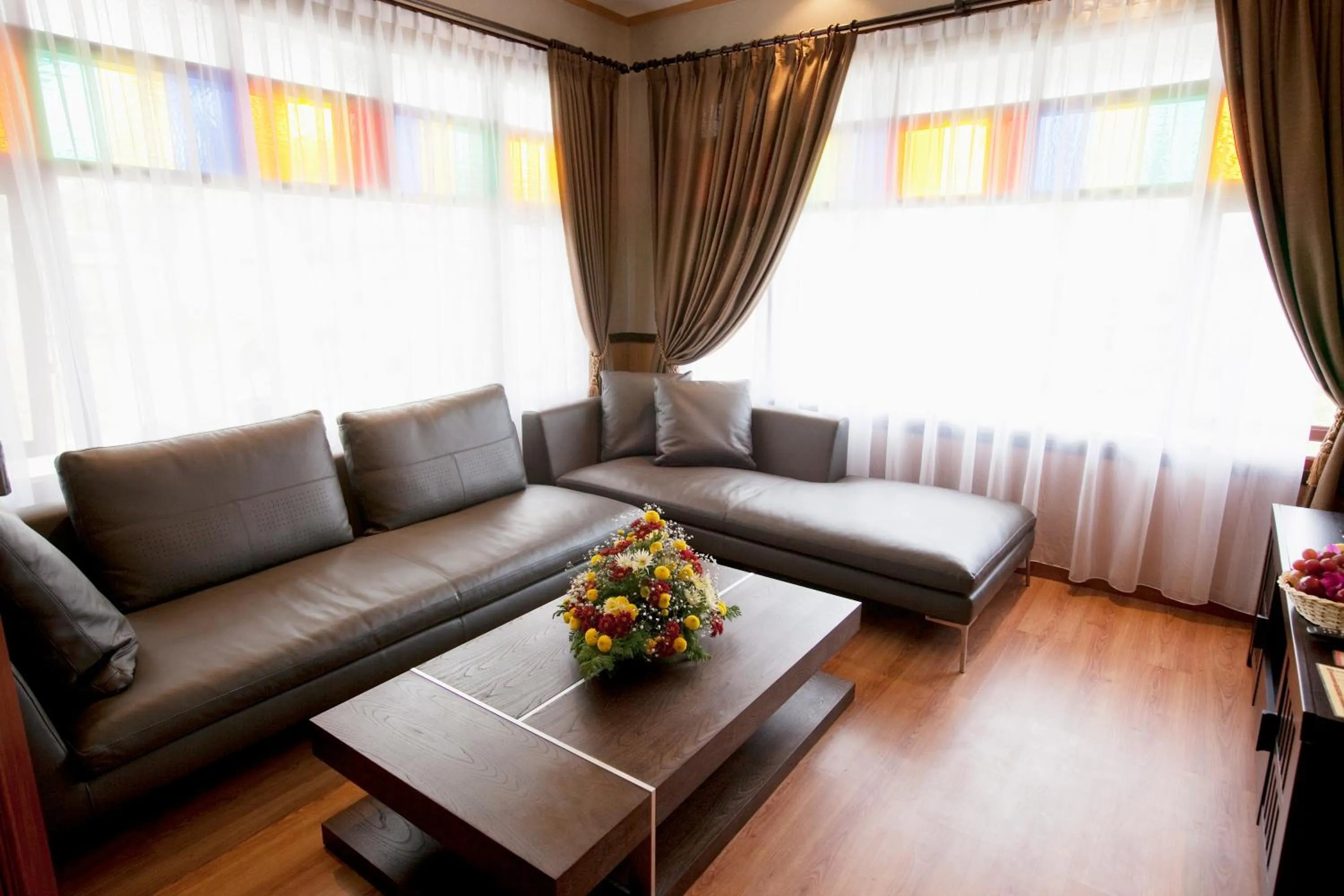 Living room in Hotel Sibayak Internasional