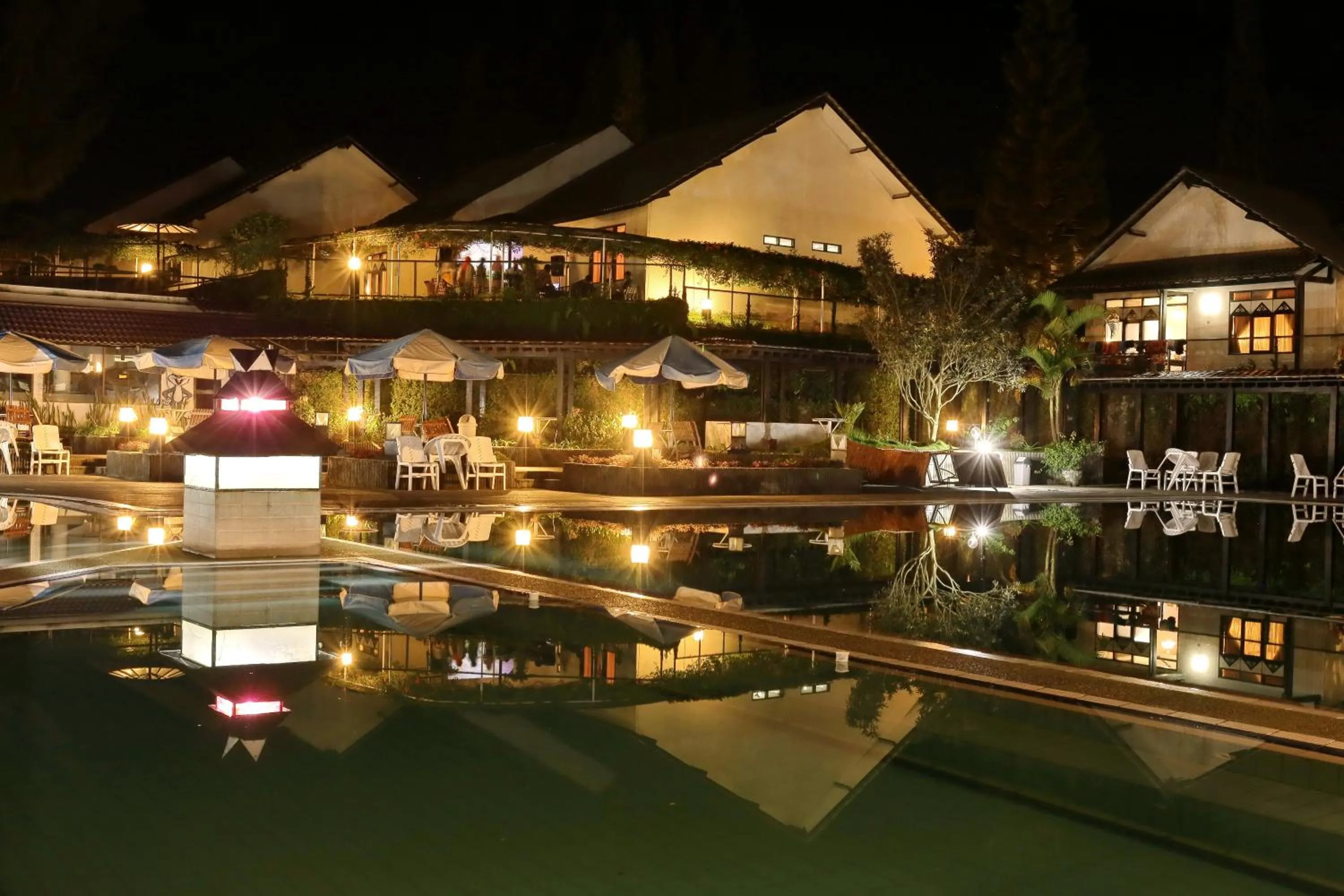 Garden in Hotel Sibayak Internasional