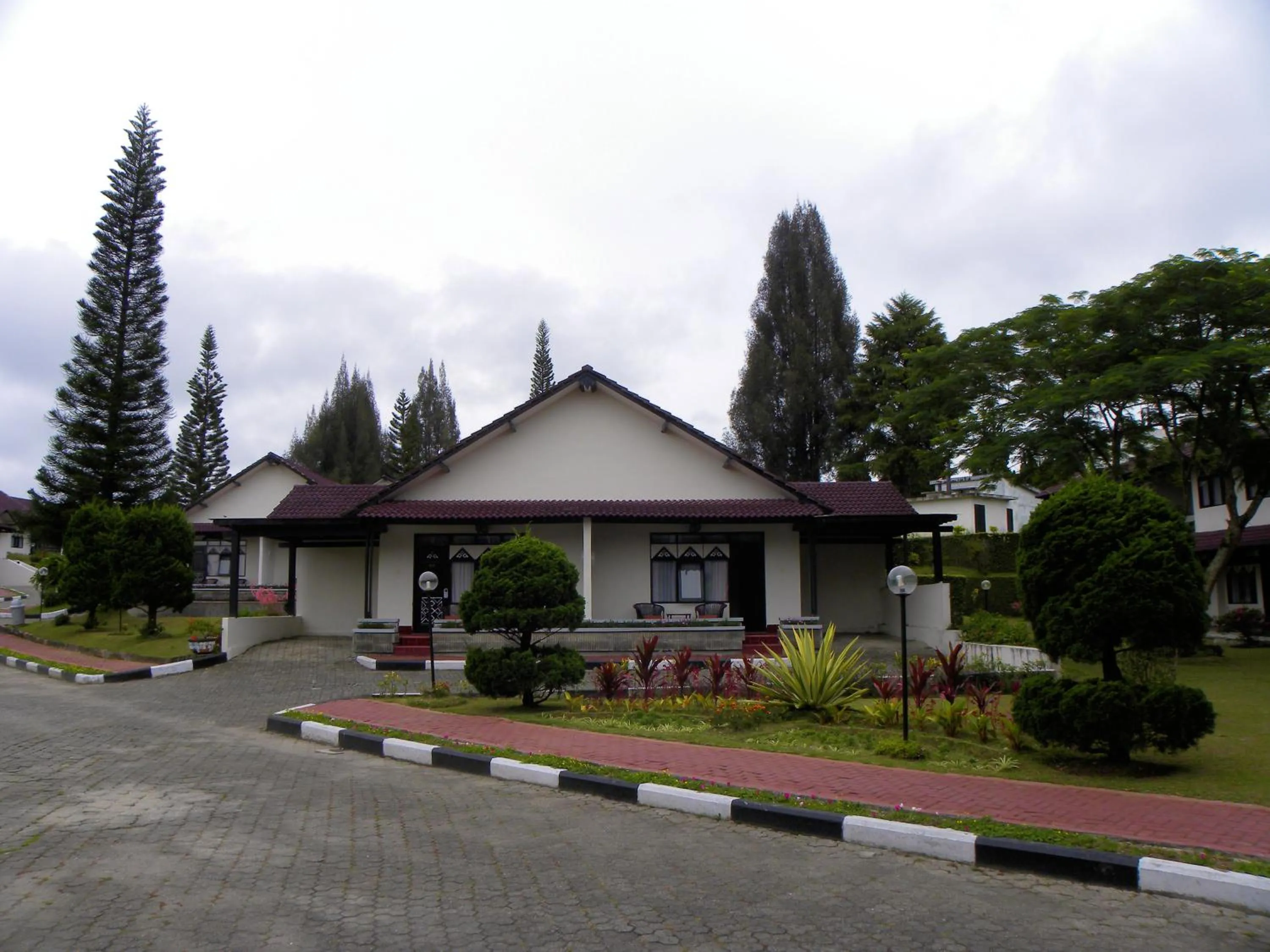 Balcony/Terrace in Hotel Sibayak Internasional