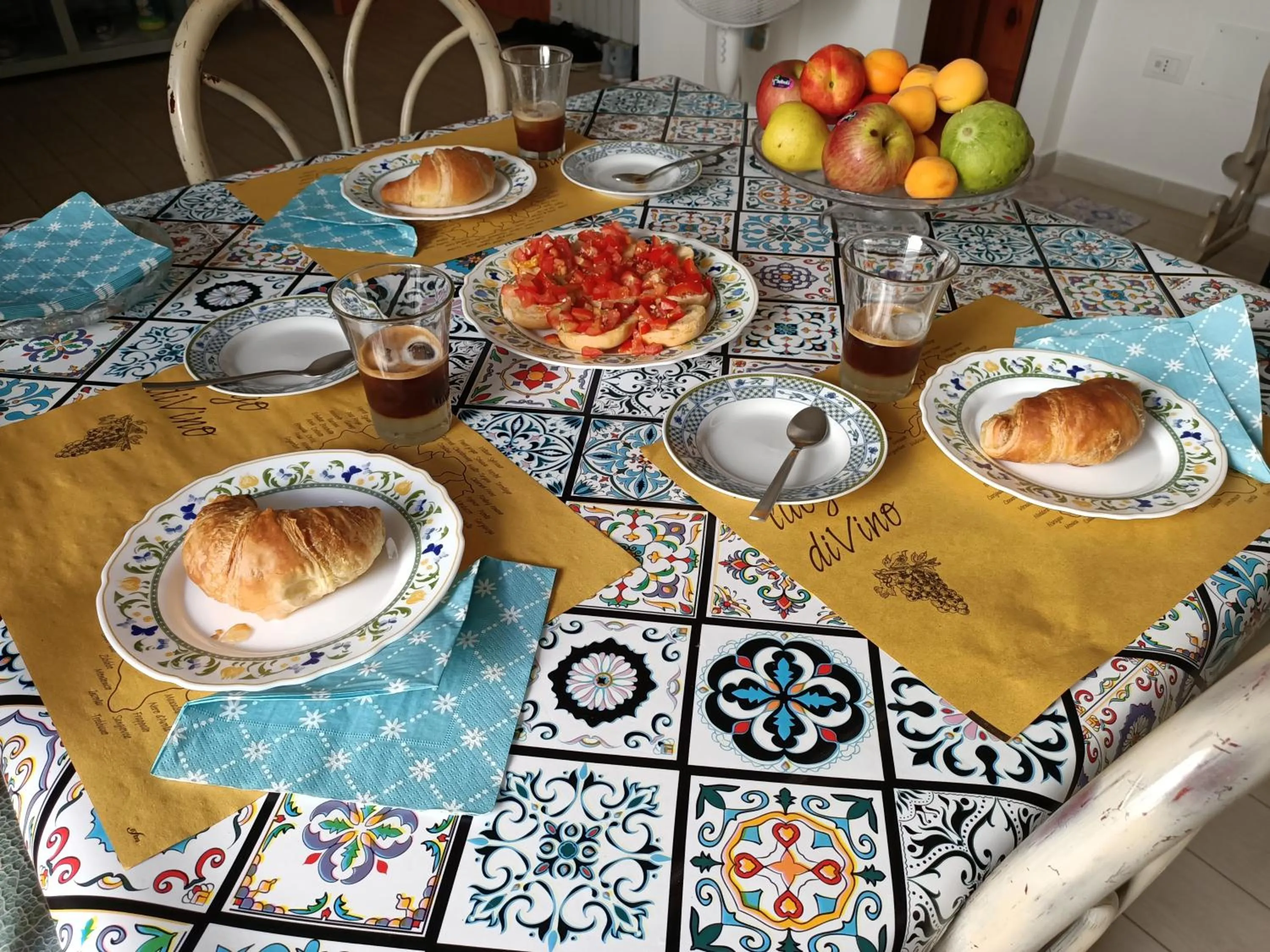 Breakfast in B&B U Mare Mio
