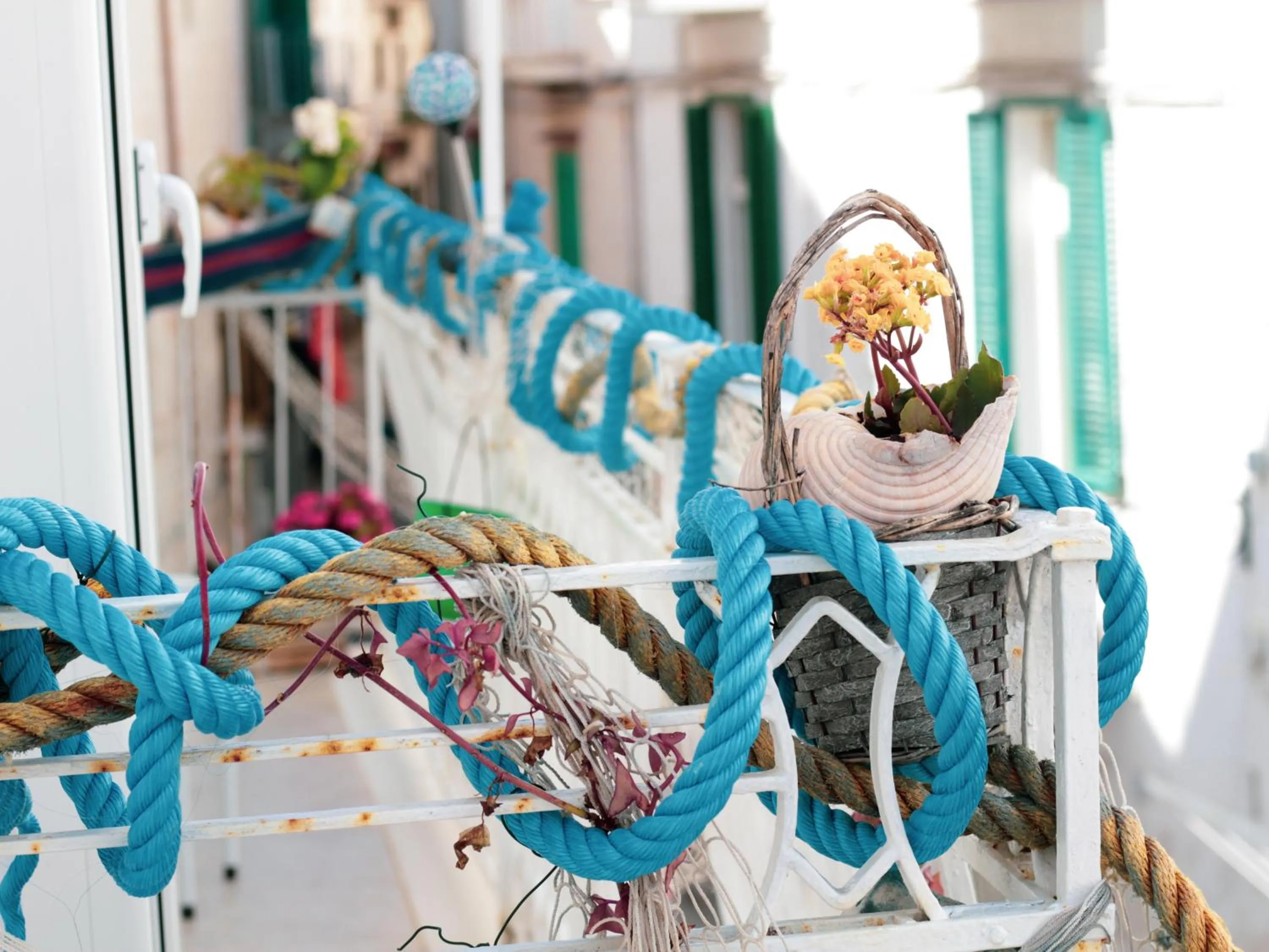 Balcony/Terrace in B&B U Mare Mio