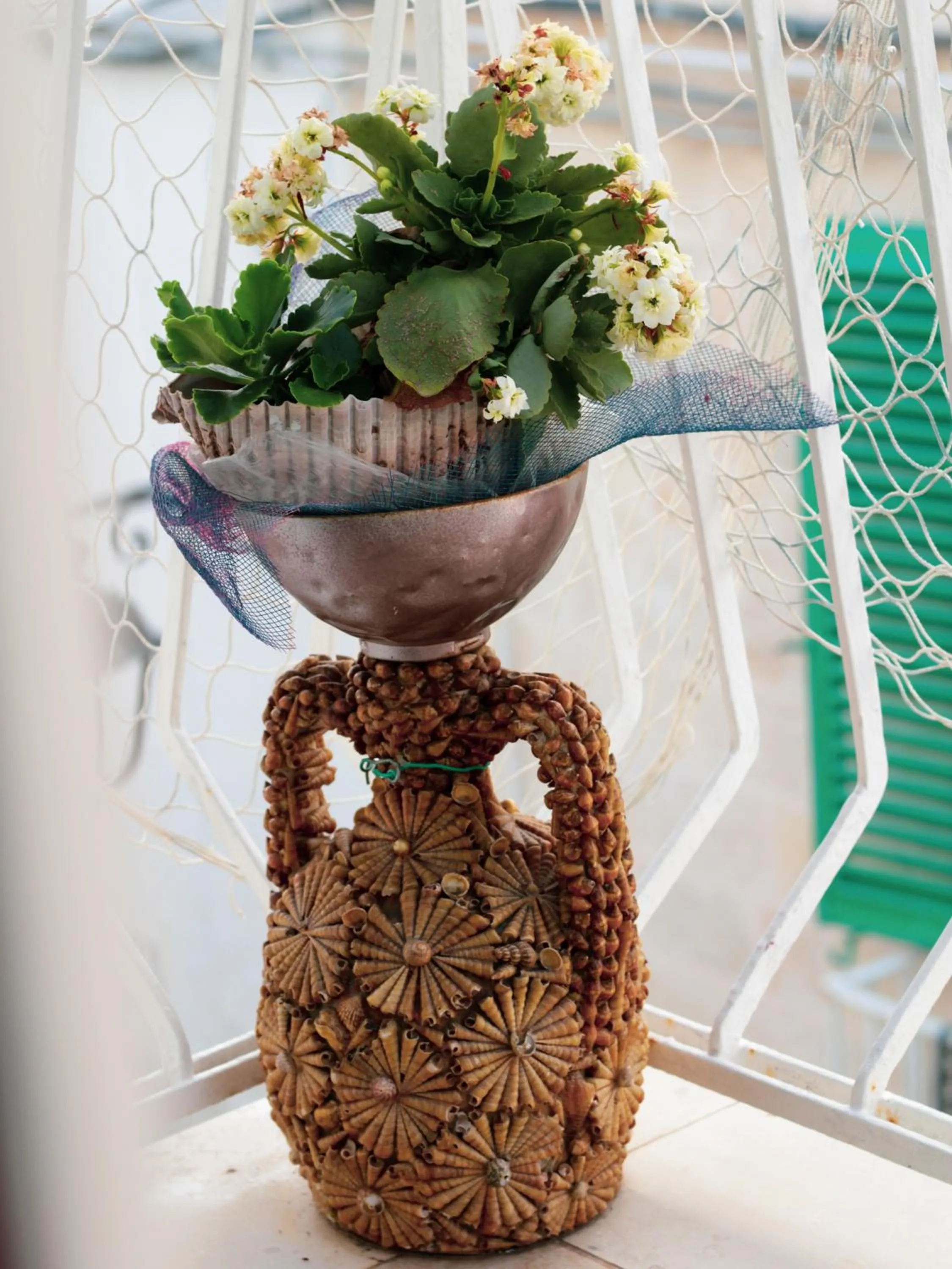 Decorative detail in B&B U Mare Mio