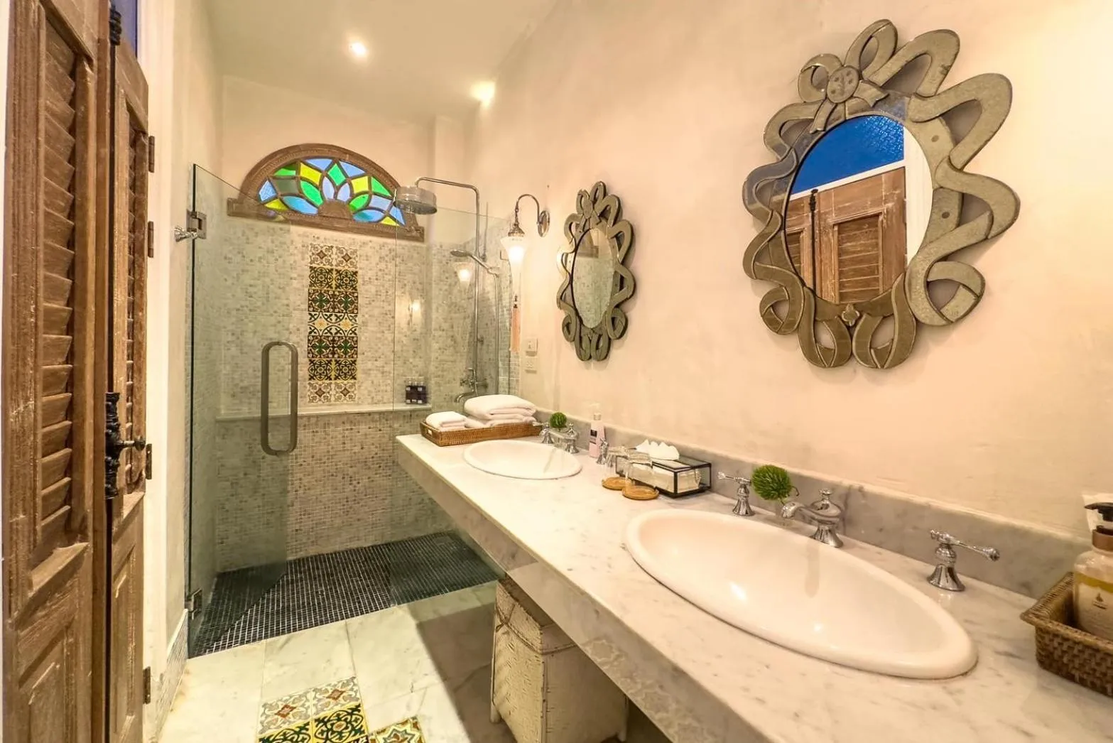 Shower in At Niman conceptual Home chiangmai