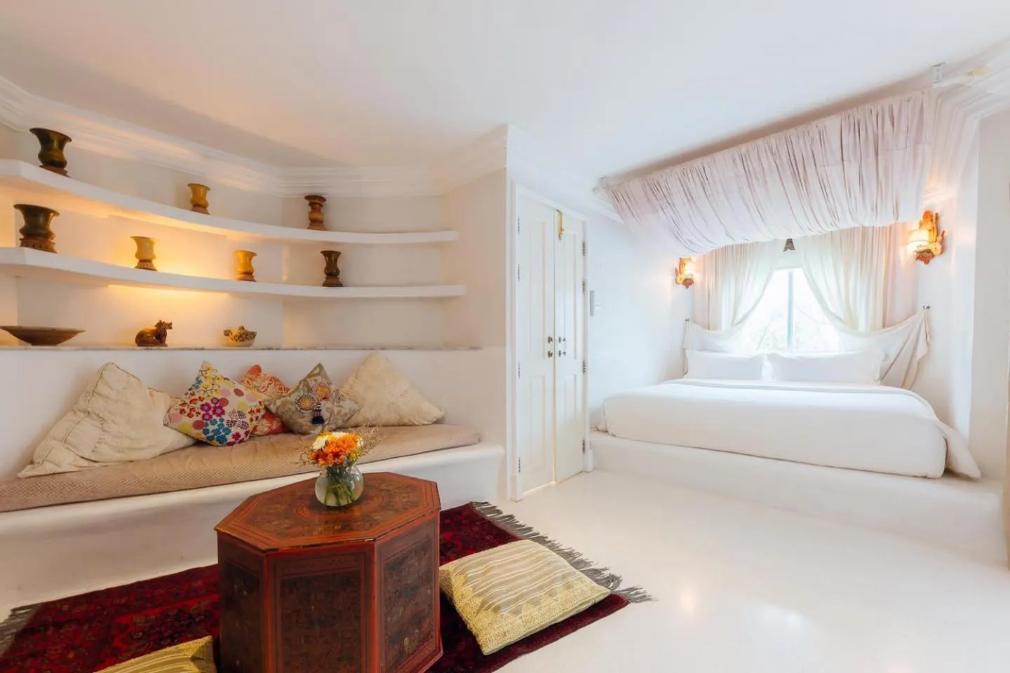 Bed in At Niman conceptual Home chiangmai