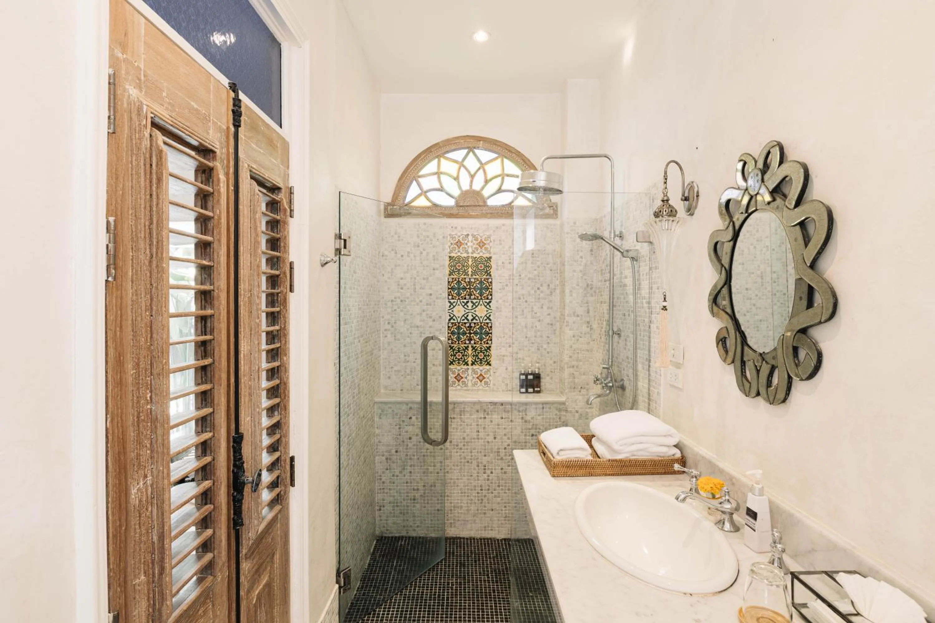 Shower in At Niman conceptual Home chiangmai