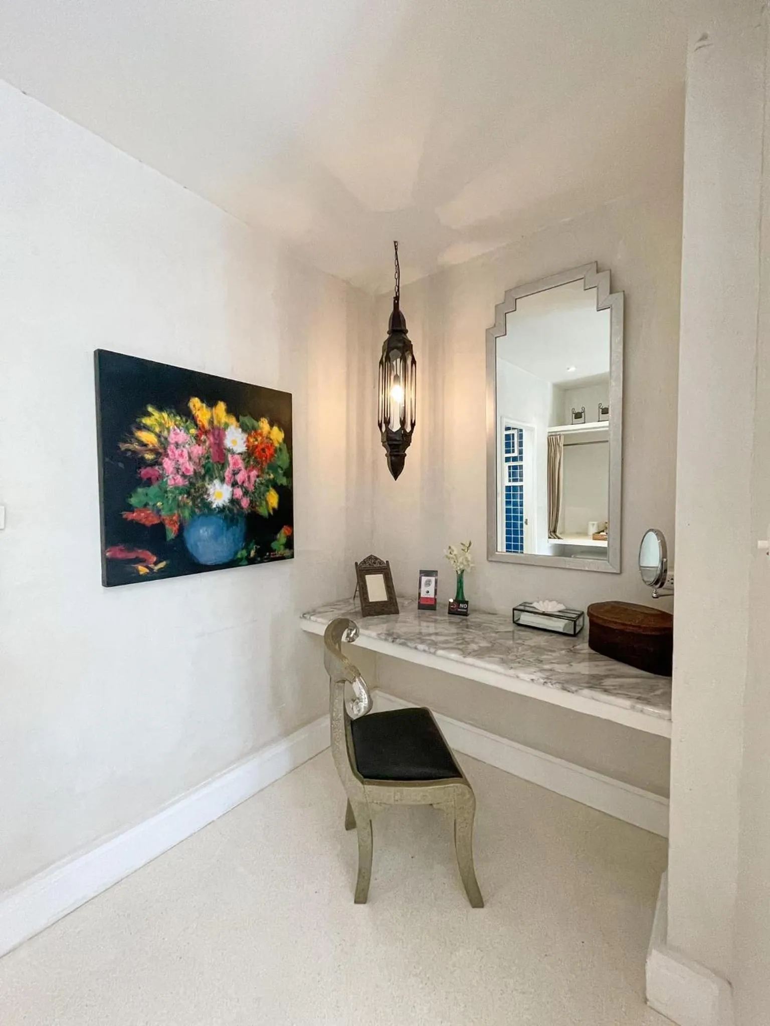 Seating area in At Niman conceptual Home chiangmai