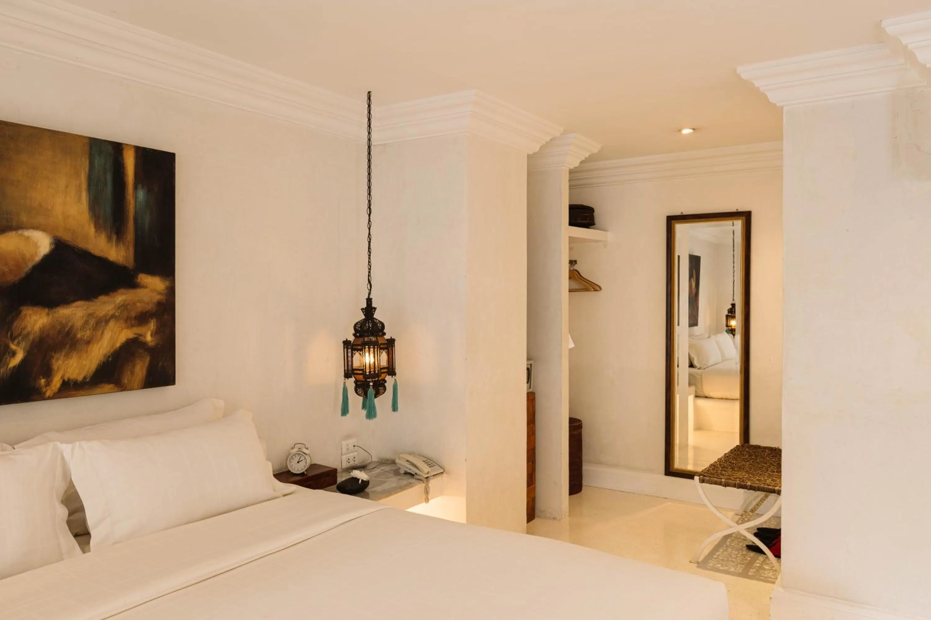 Bed in At Niman conceptual Home chiangmai