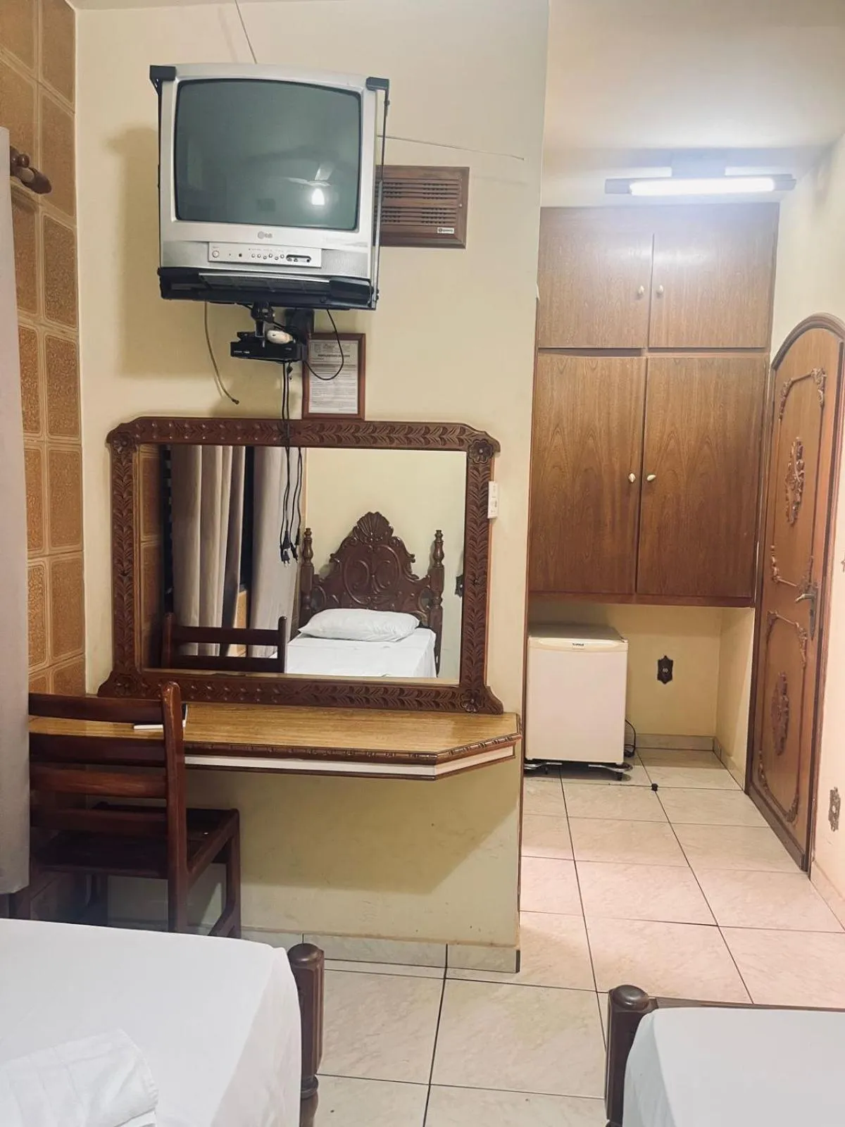 Bed in Palace Hotel Barretos