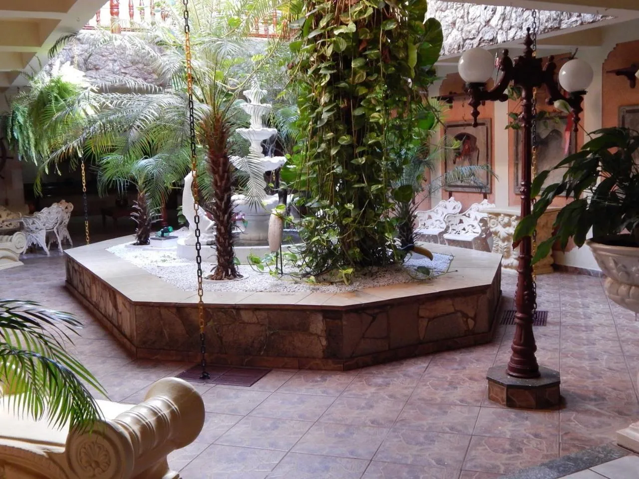 Garden in Palace Hotel Barretos